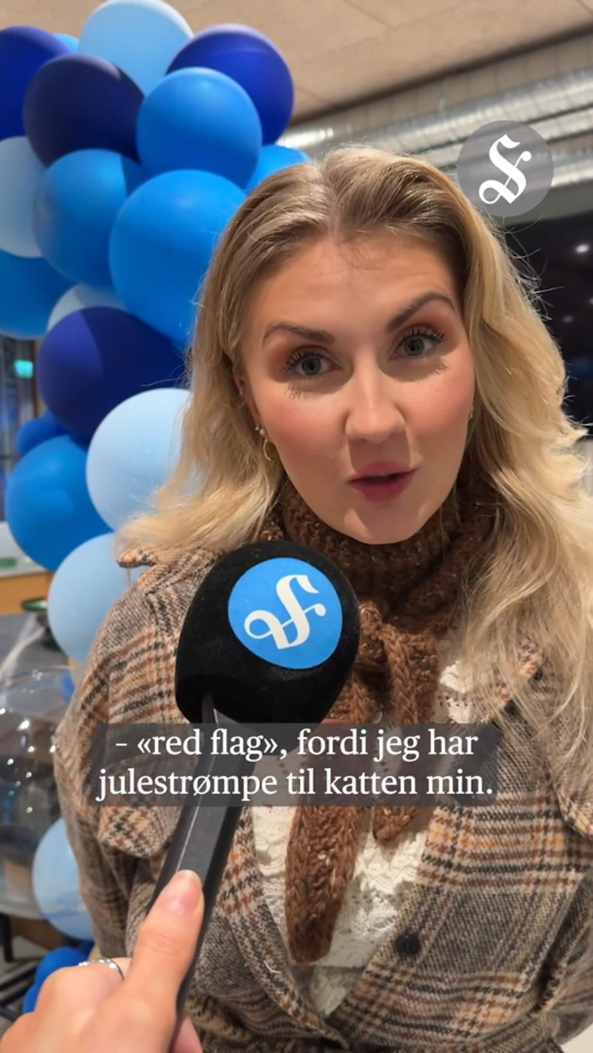 – Har julestrømpe til katten