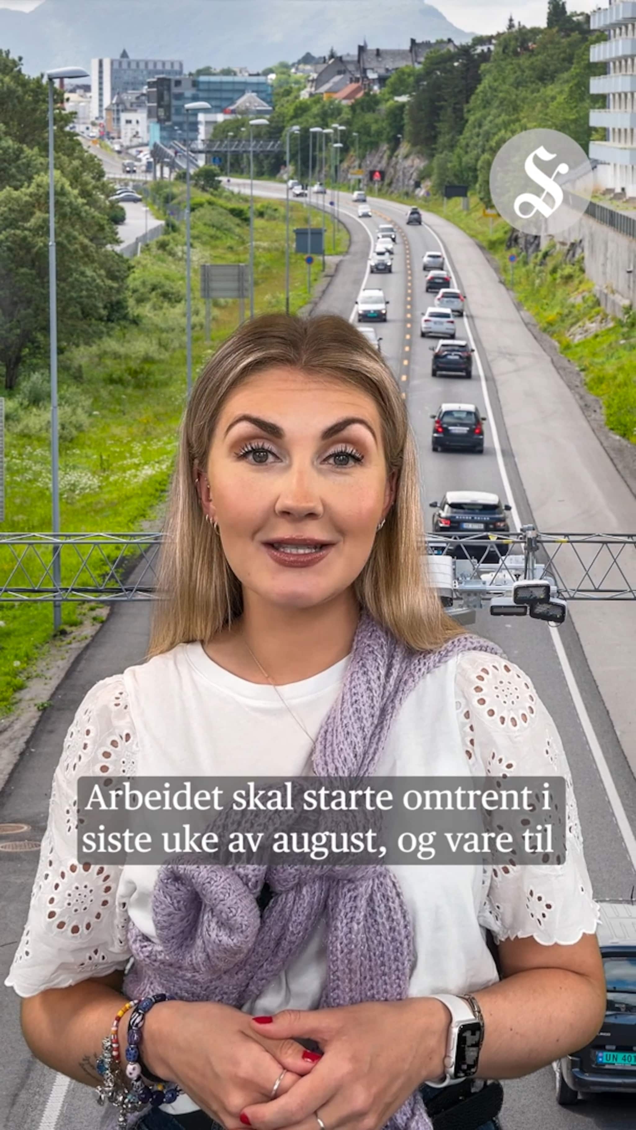 Vil stenge deler av Innfartsvegen i flere uker