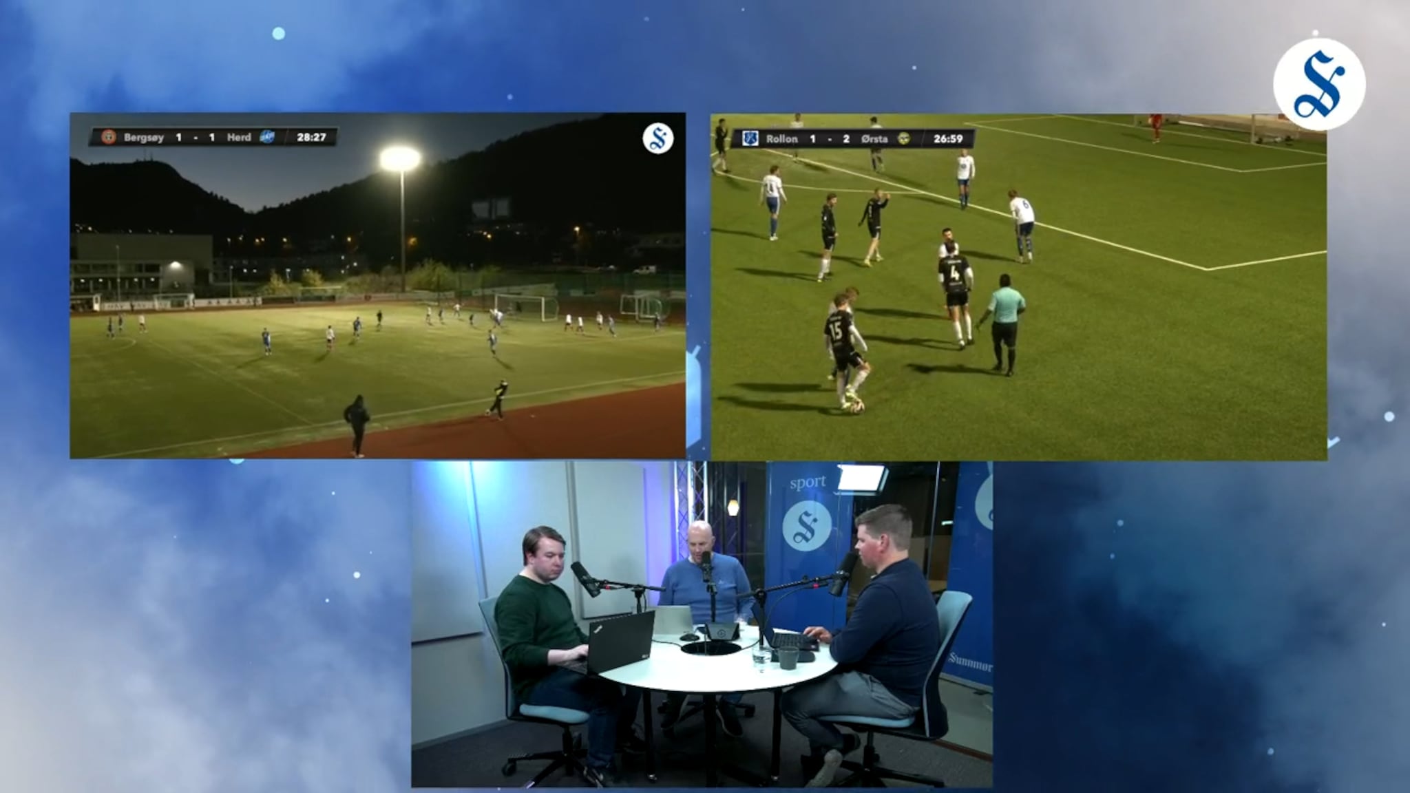 Se direkte studiosending: Sesongavslutning 4. divisjon fotball herrer