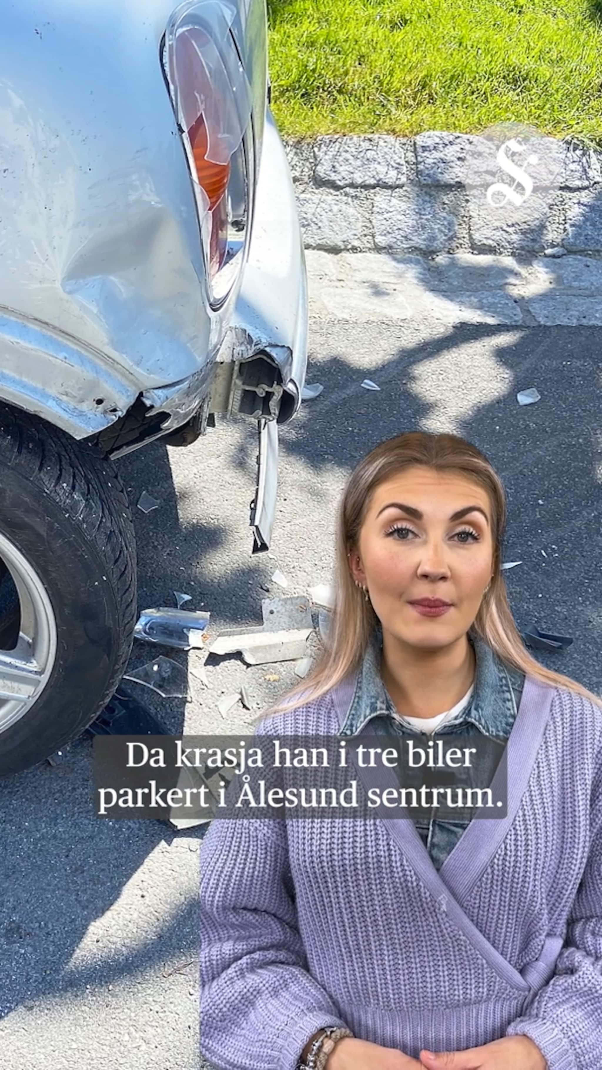 Krasja i flere parkerte biler – må i fengsel