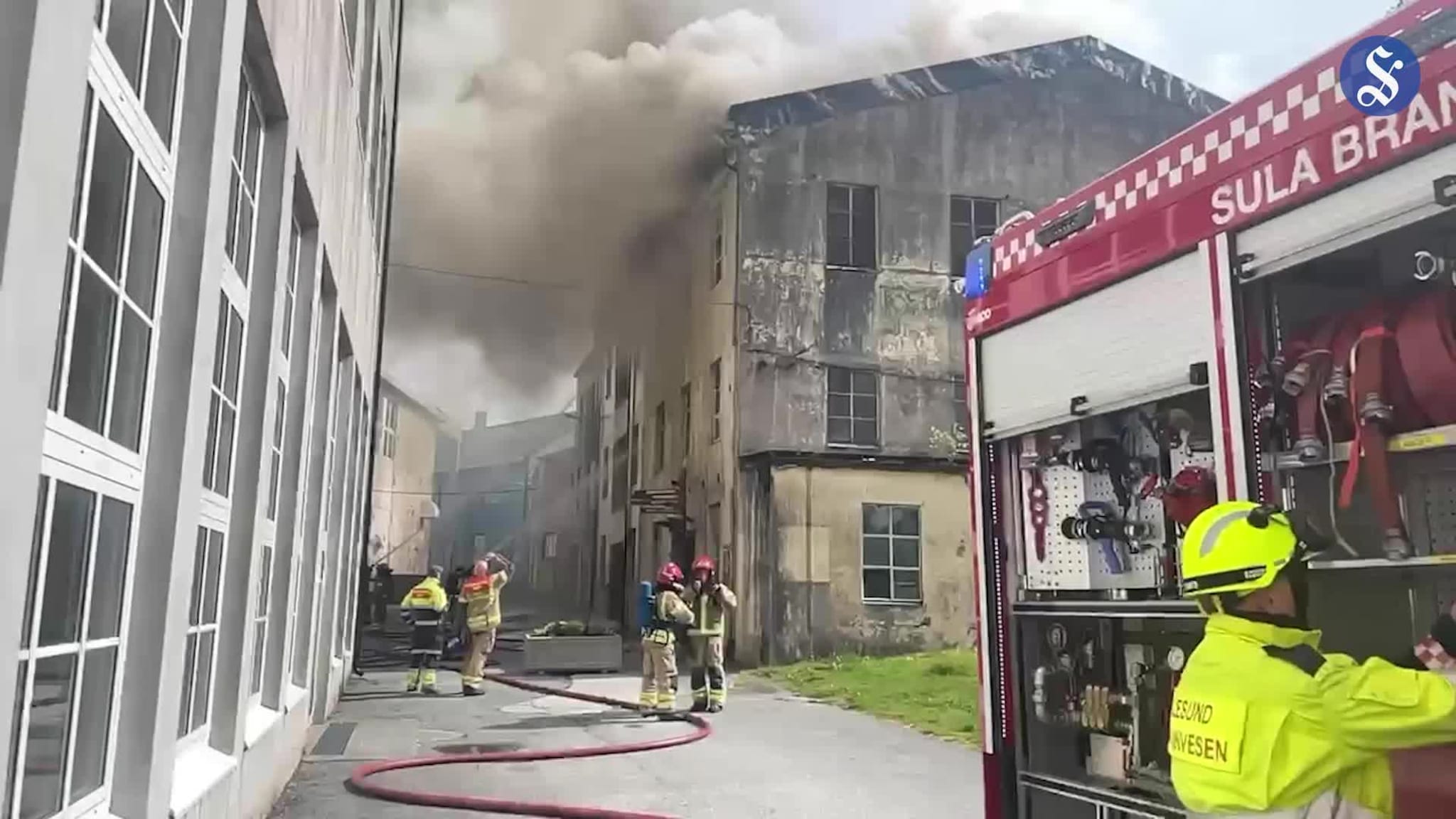 Brann i Langevåg