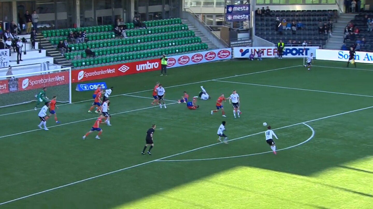 Høydepunkter: Sogndal - AaFK (Bilder med tillatelse fra Fotball Media)