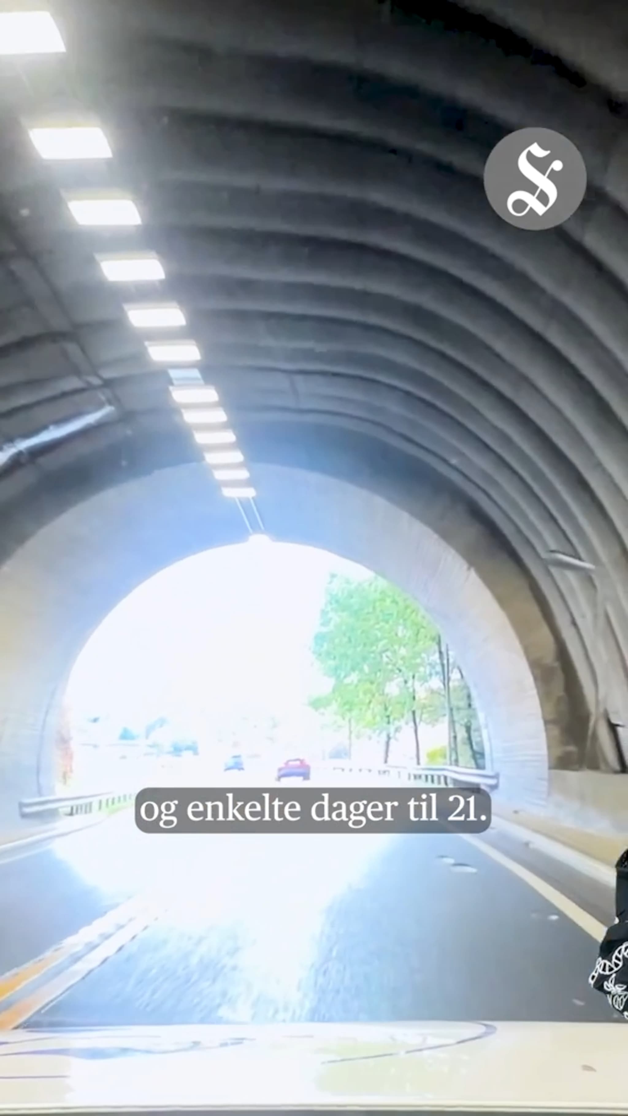 Tunnel nattestengt i seks uker