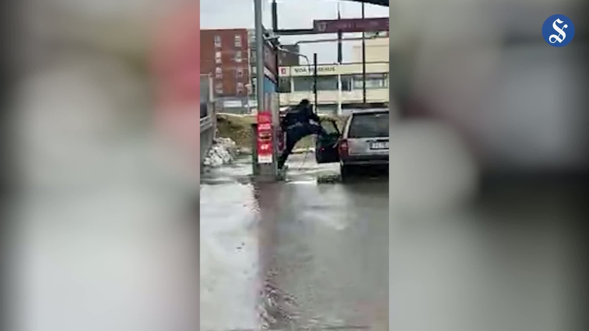 Vannlekkasje CircleK Moa