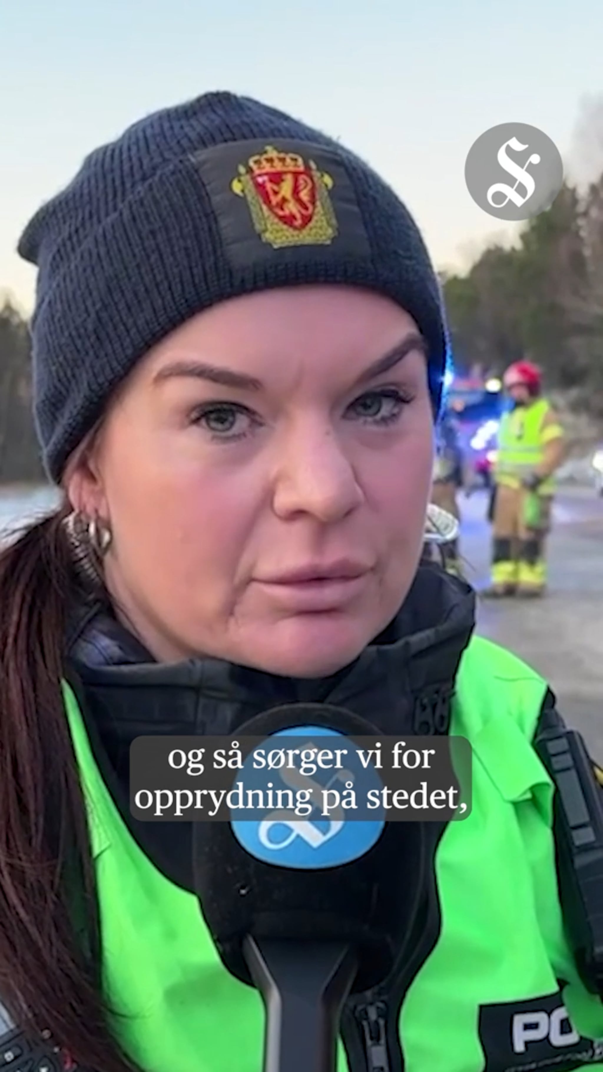 Tre biler i trafikk­ulykke