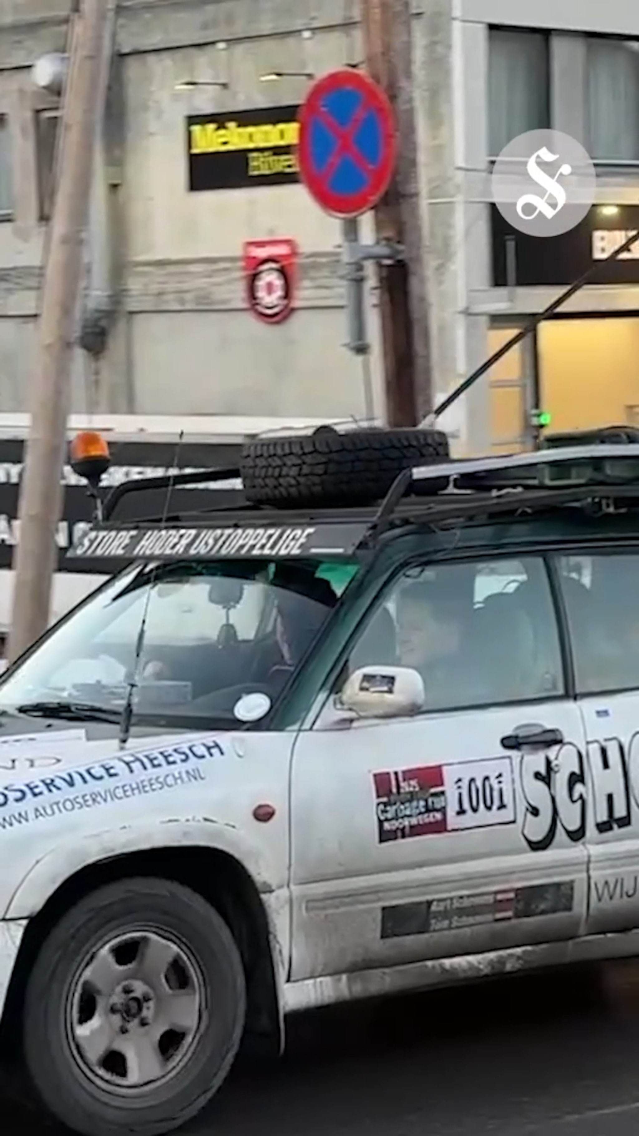 «Carbage Run» skapte trafikkork