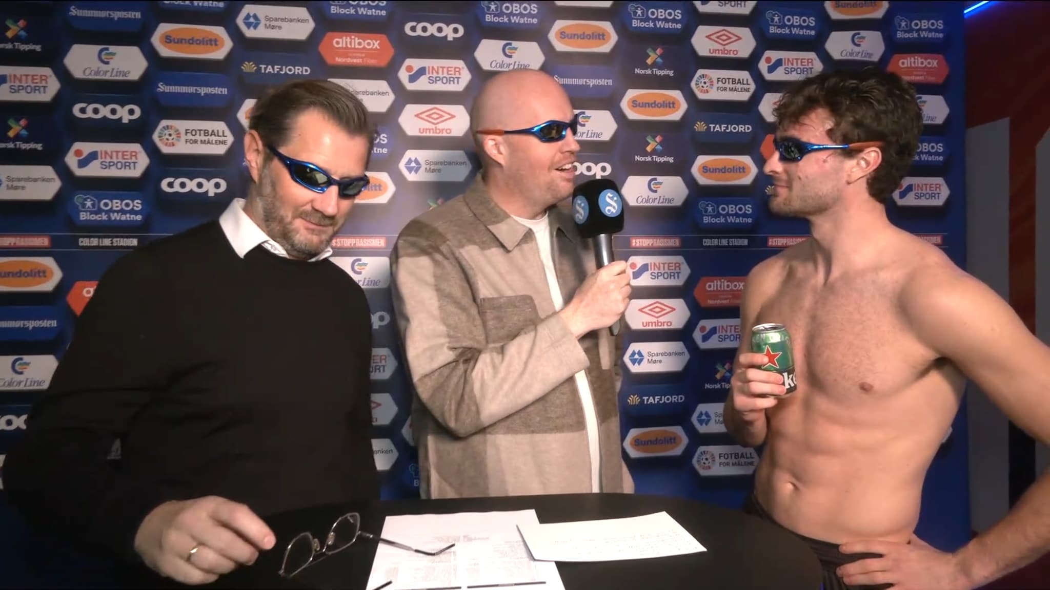 Sunnmørsball etter kampen AaFK-Bryne: Tor Erik Larsen