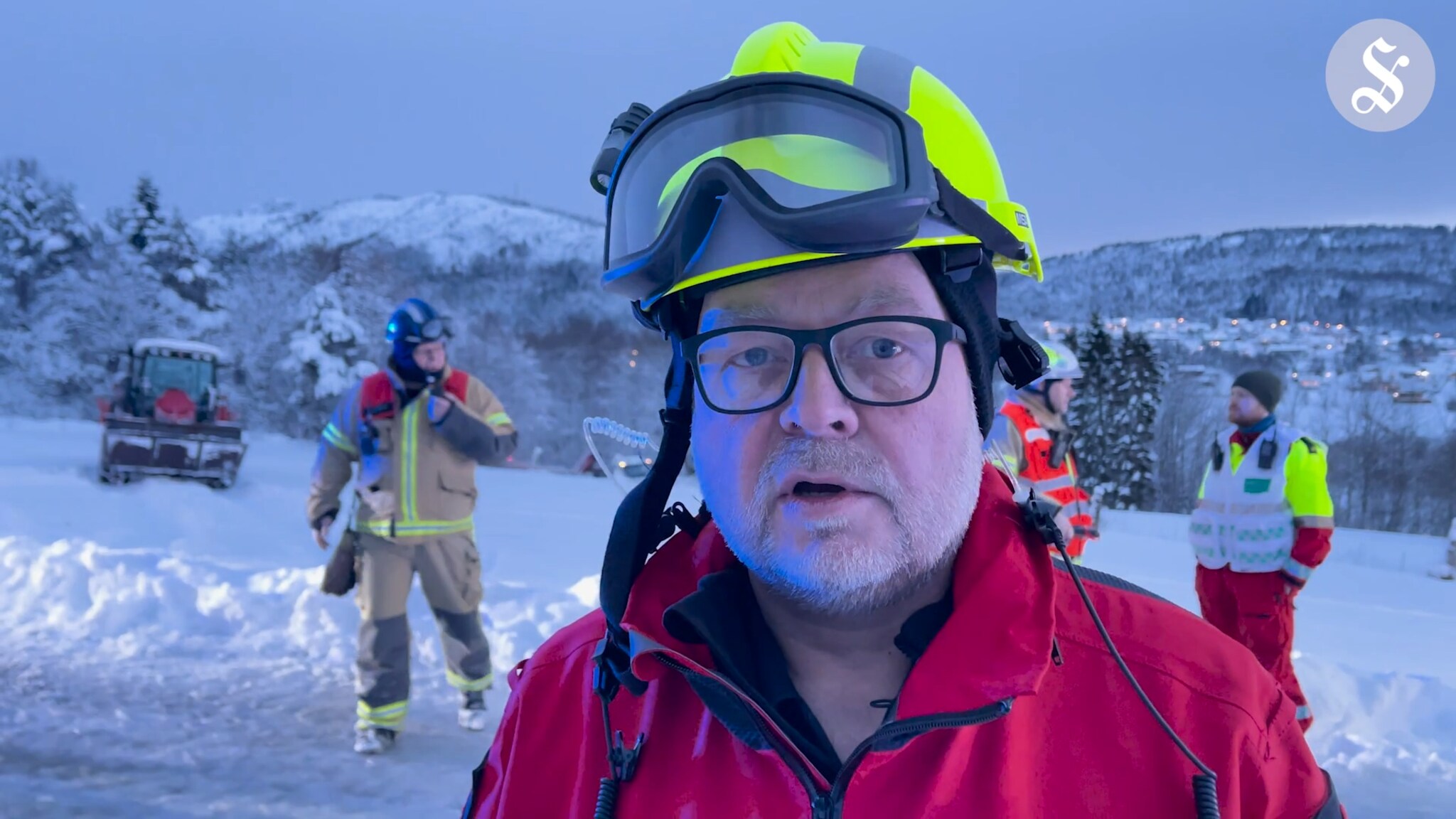 Innsatsleder brann