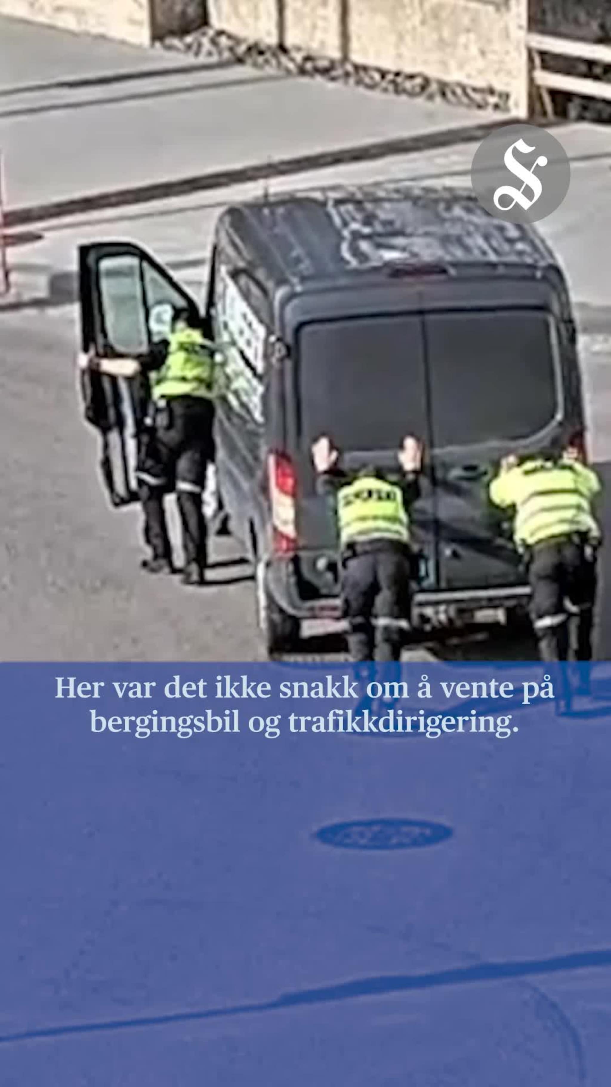 Her må politiet skubbe