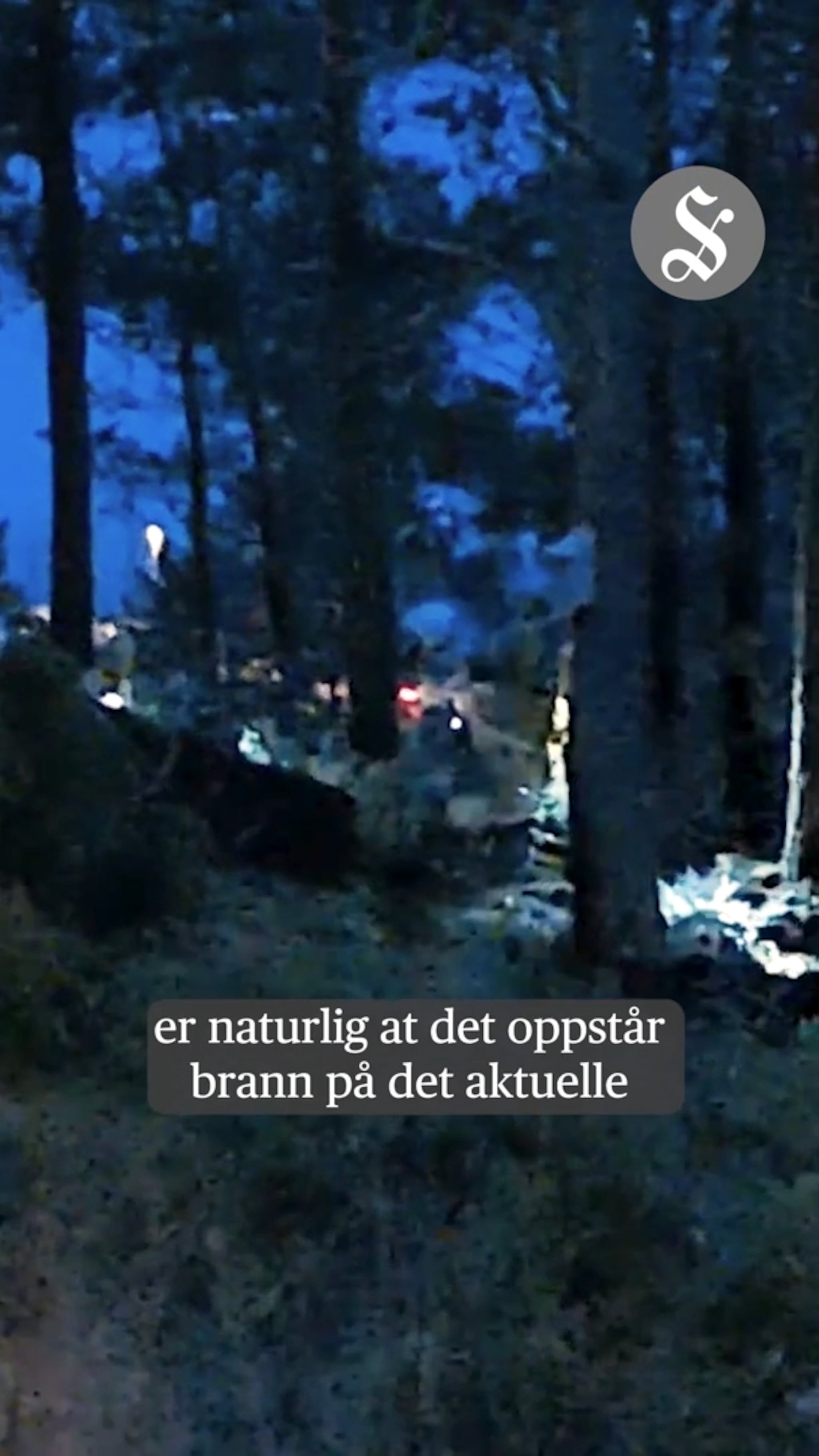 Ikke naturlig at det brenner her