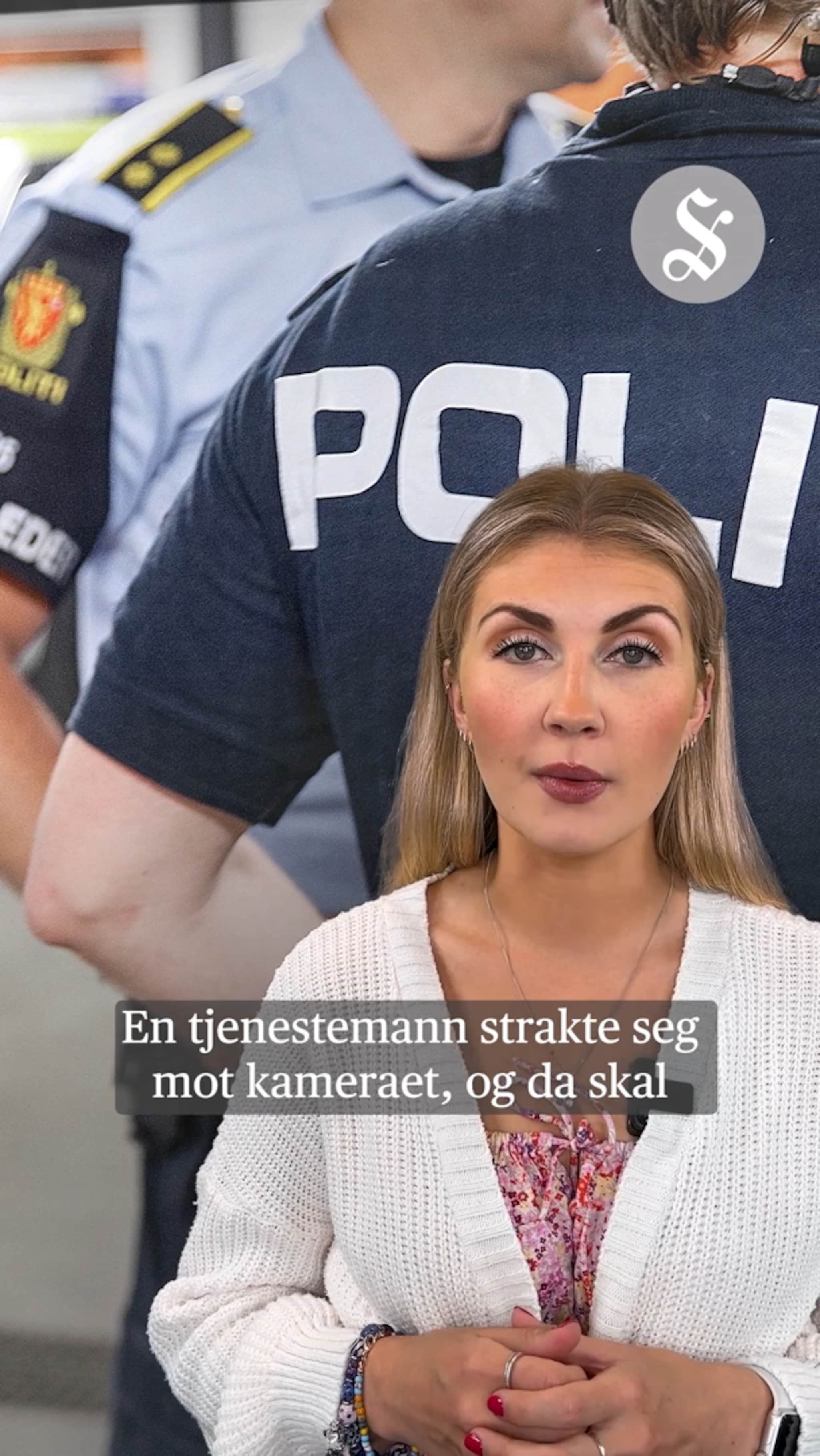 Slapp fis i politi­bilen - anmeldte politet