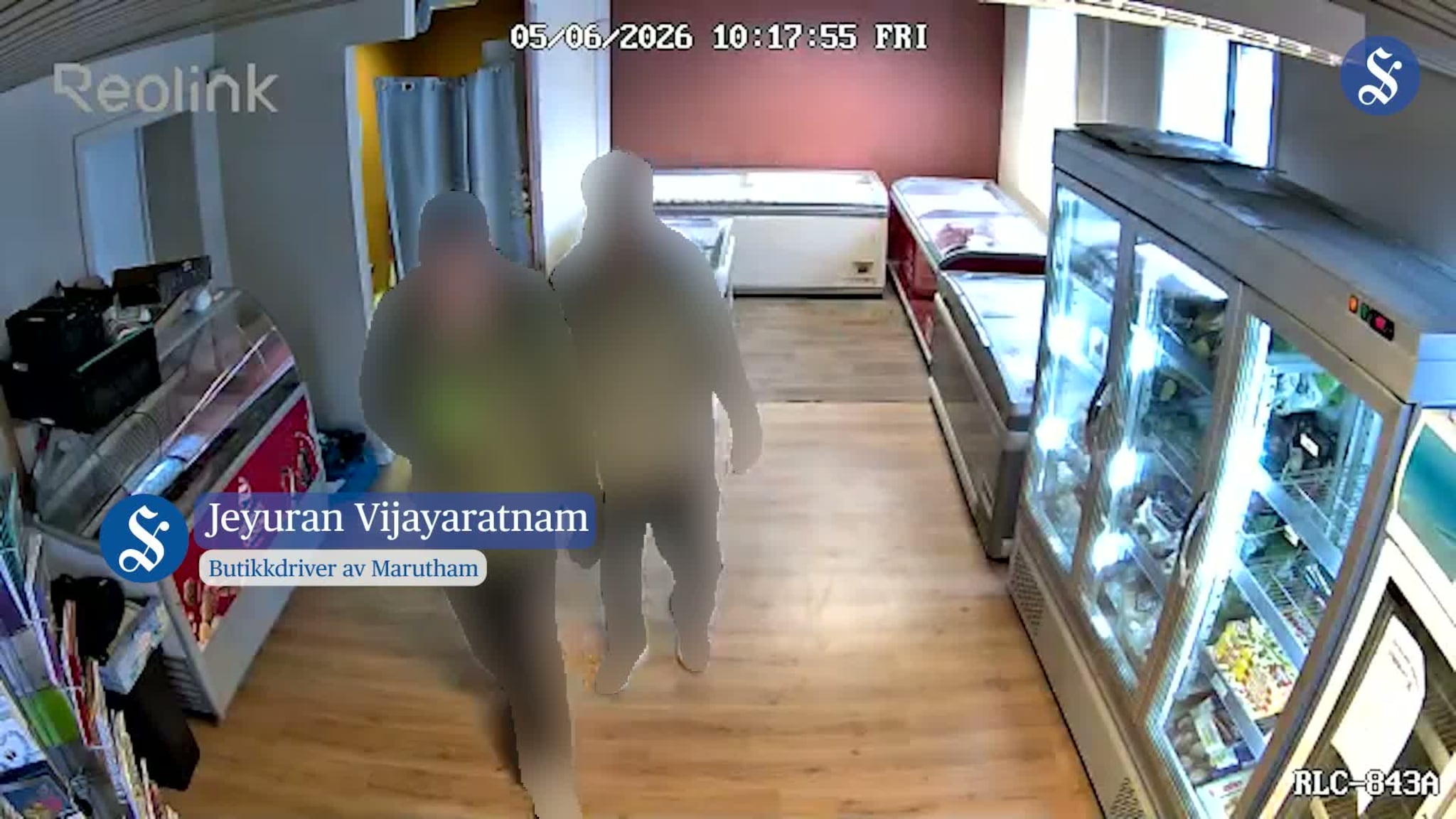 Tyveri i dagligvarebutikken «Marutham»