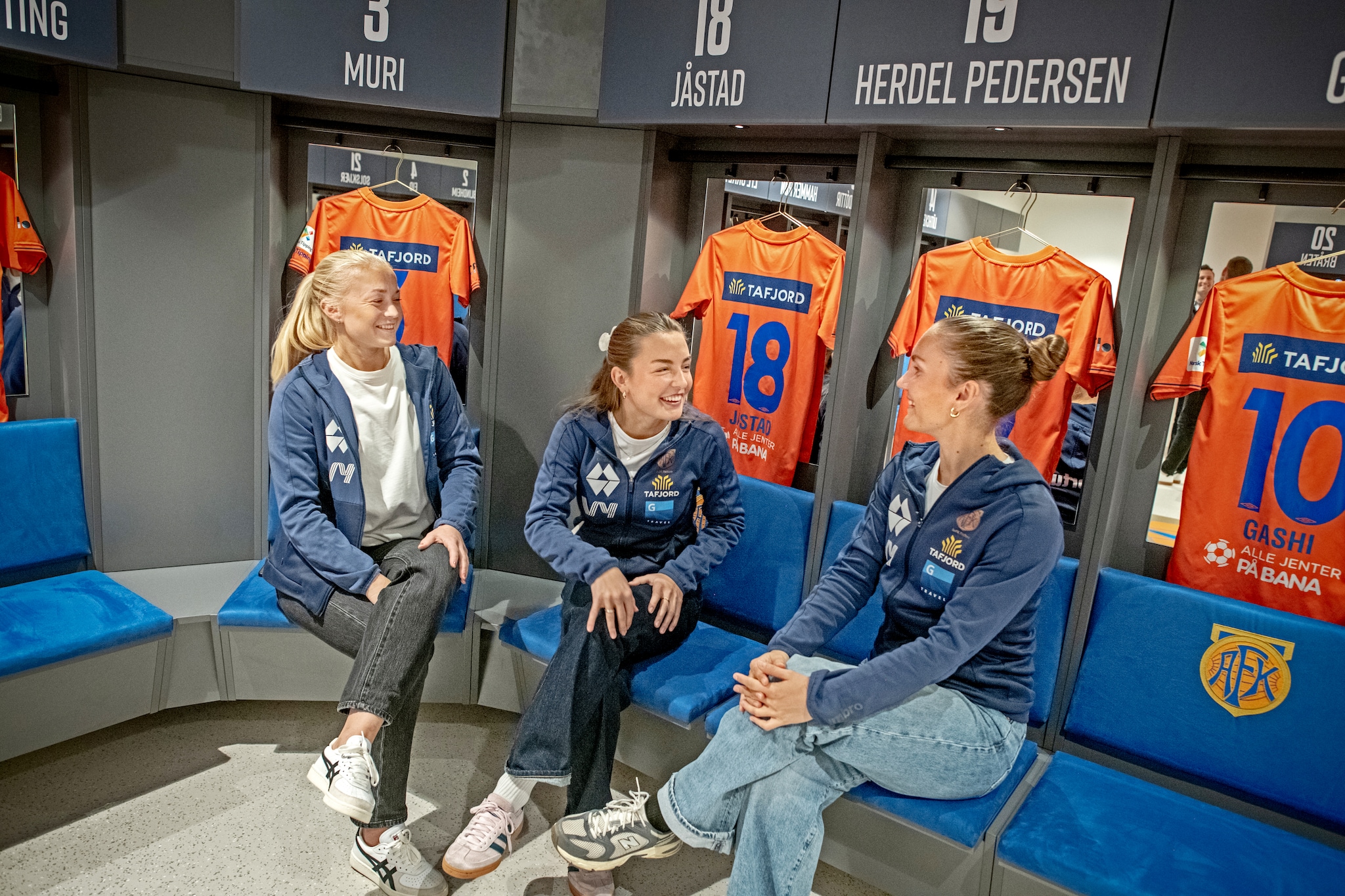 Se de nye garderobene til AaFK Fortuna på Color Line