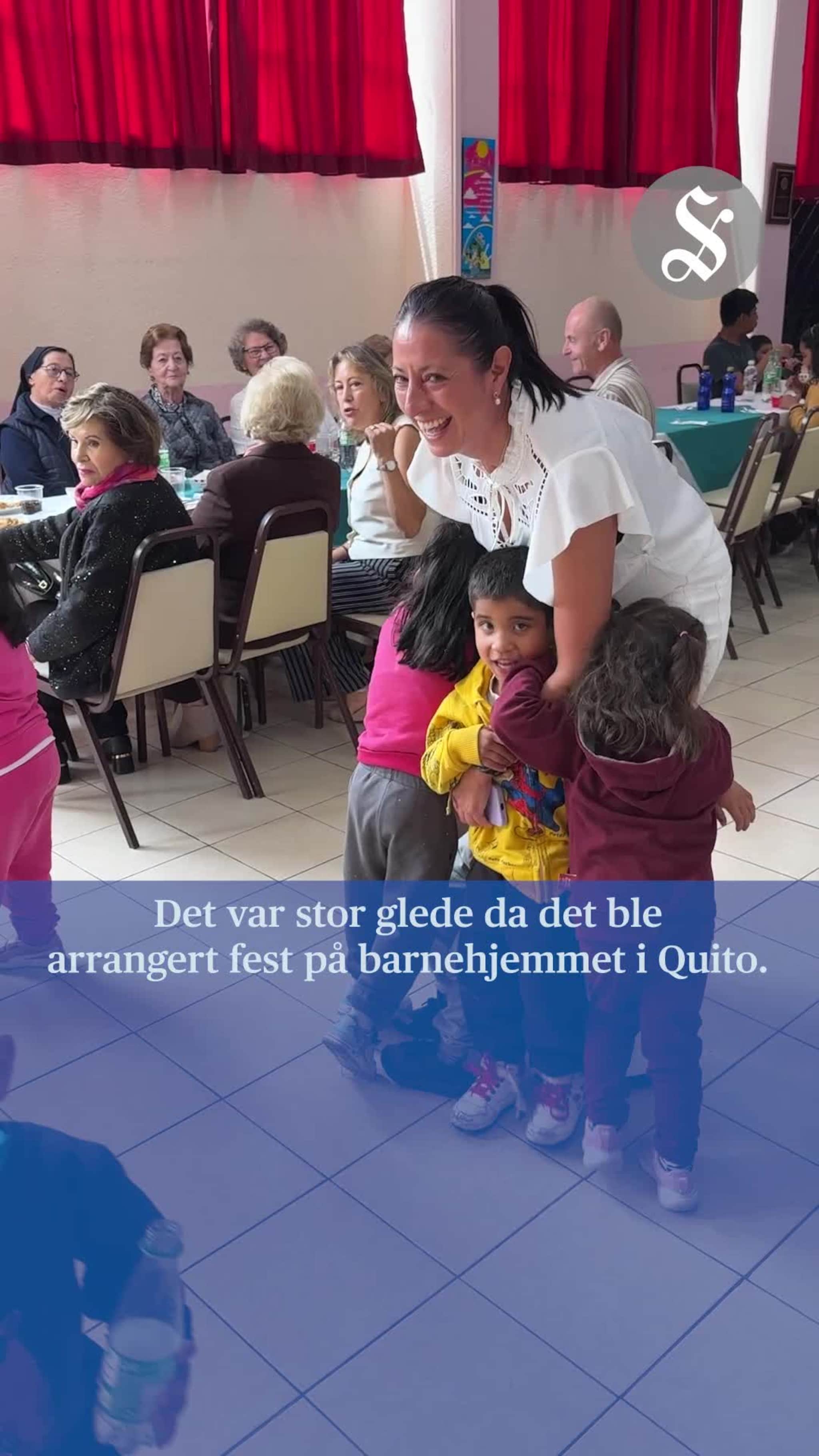 Fest på barnehjem