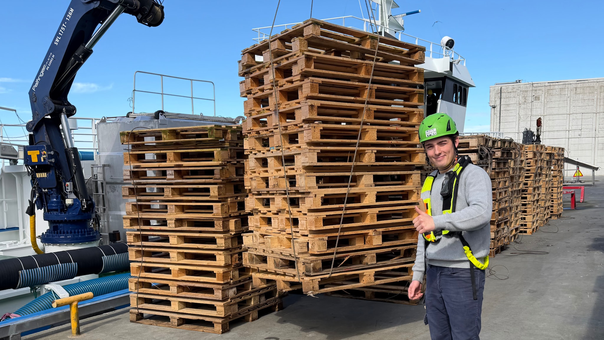 Følg pallene til Slinningsbålet