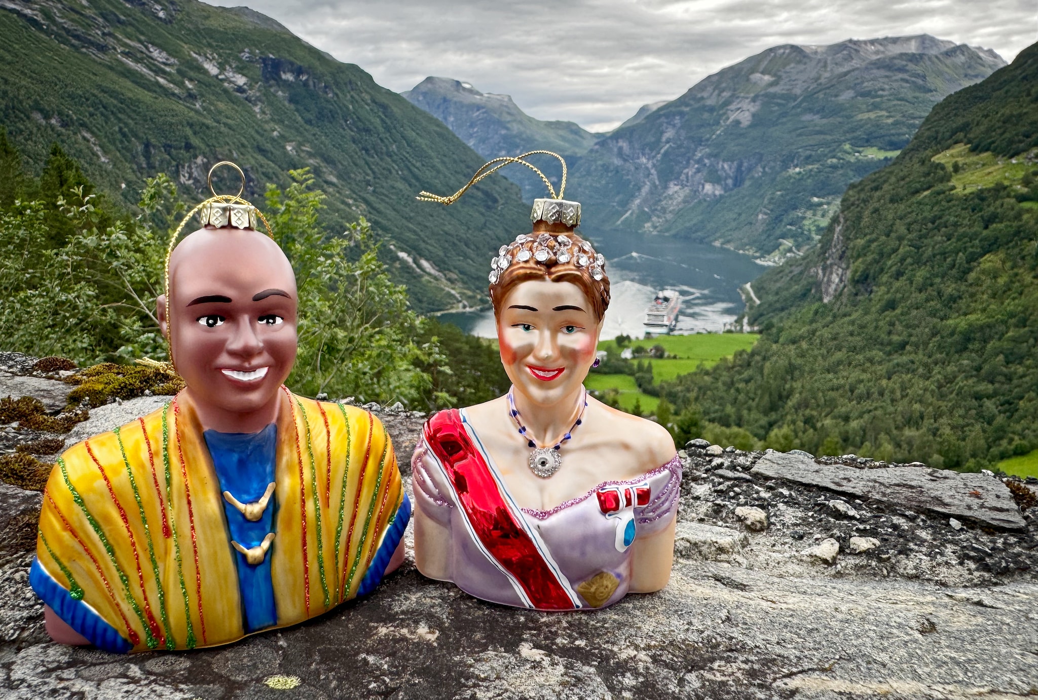 Prinsessebryllupet i Geiranger lørdag