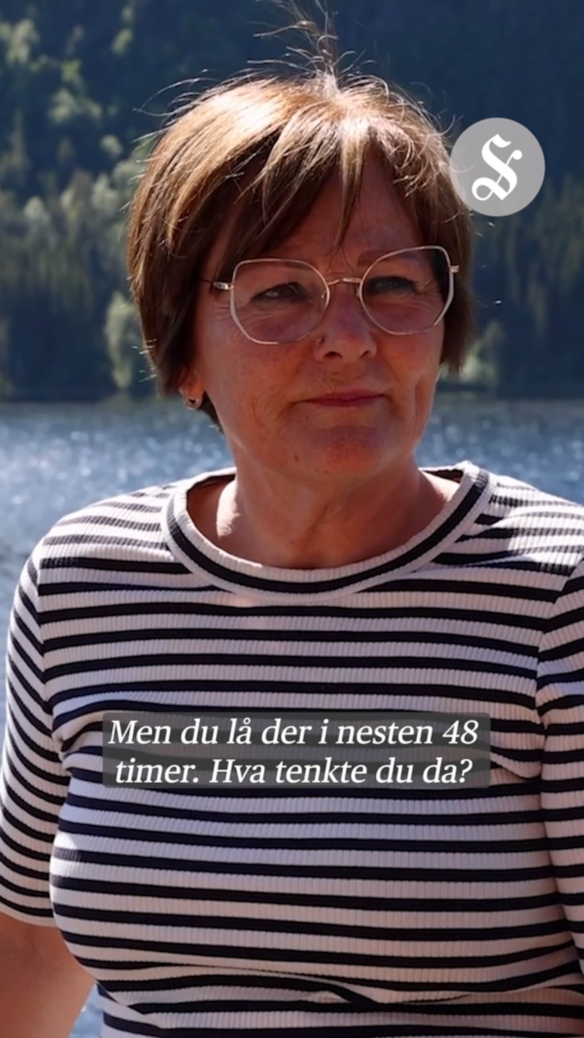 Evy Karlsen gikk seg fast i Brusdalen