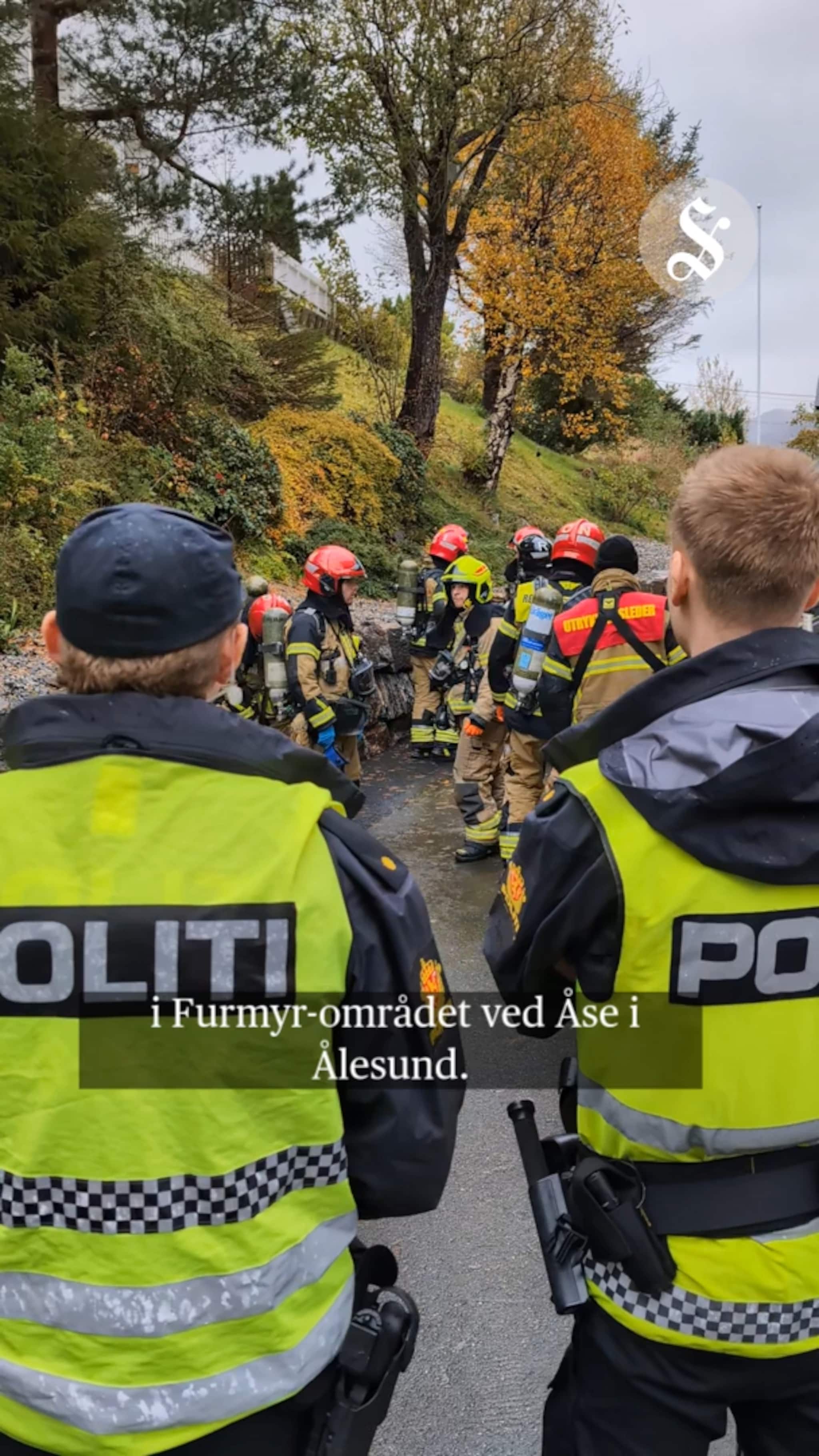 Brann i Furmyra i Ålesund