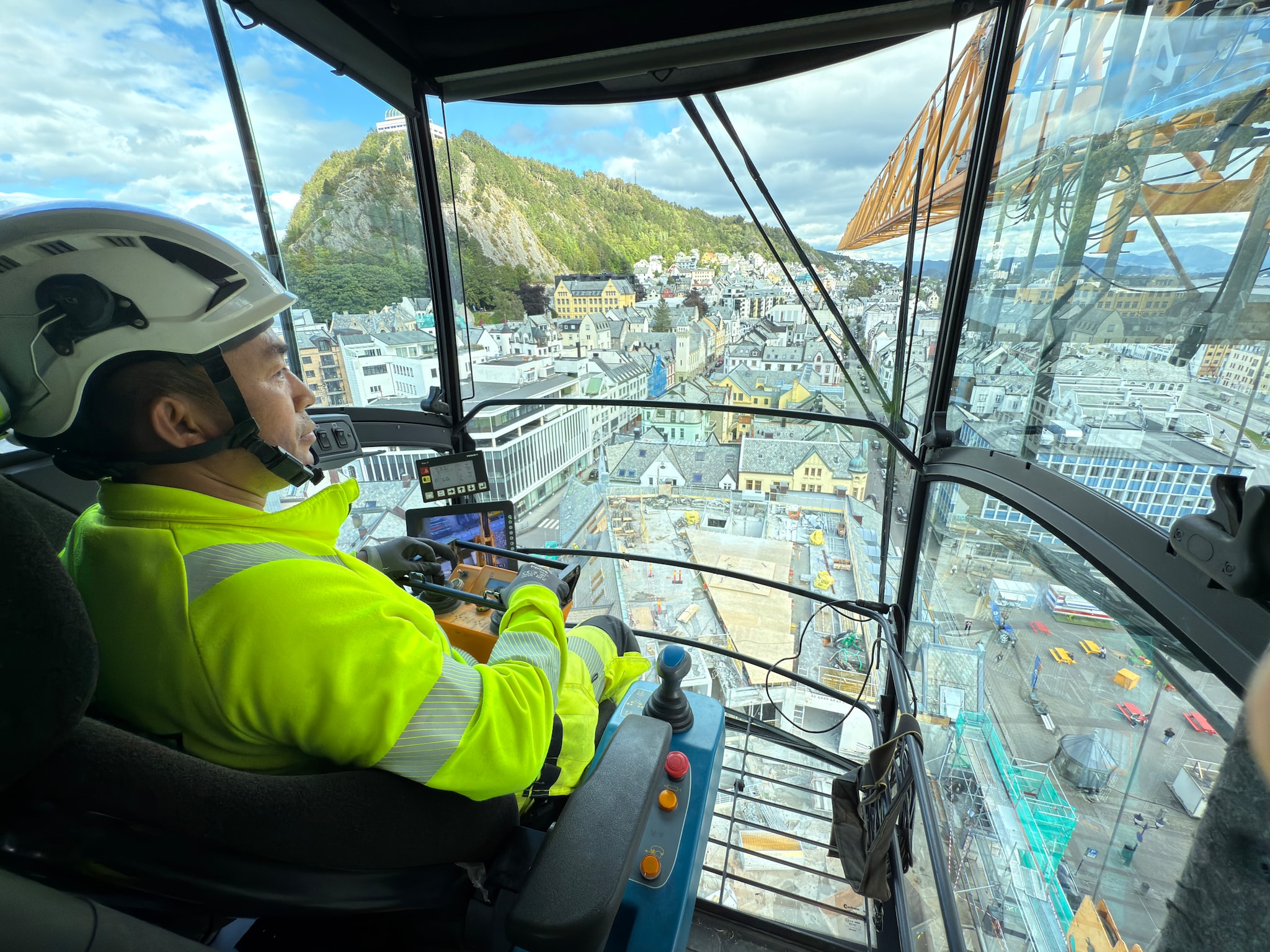 Ålesunds luftigste arbeidsplass