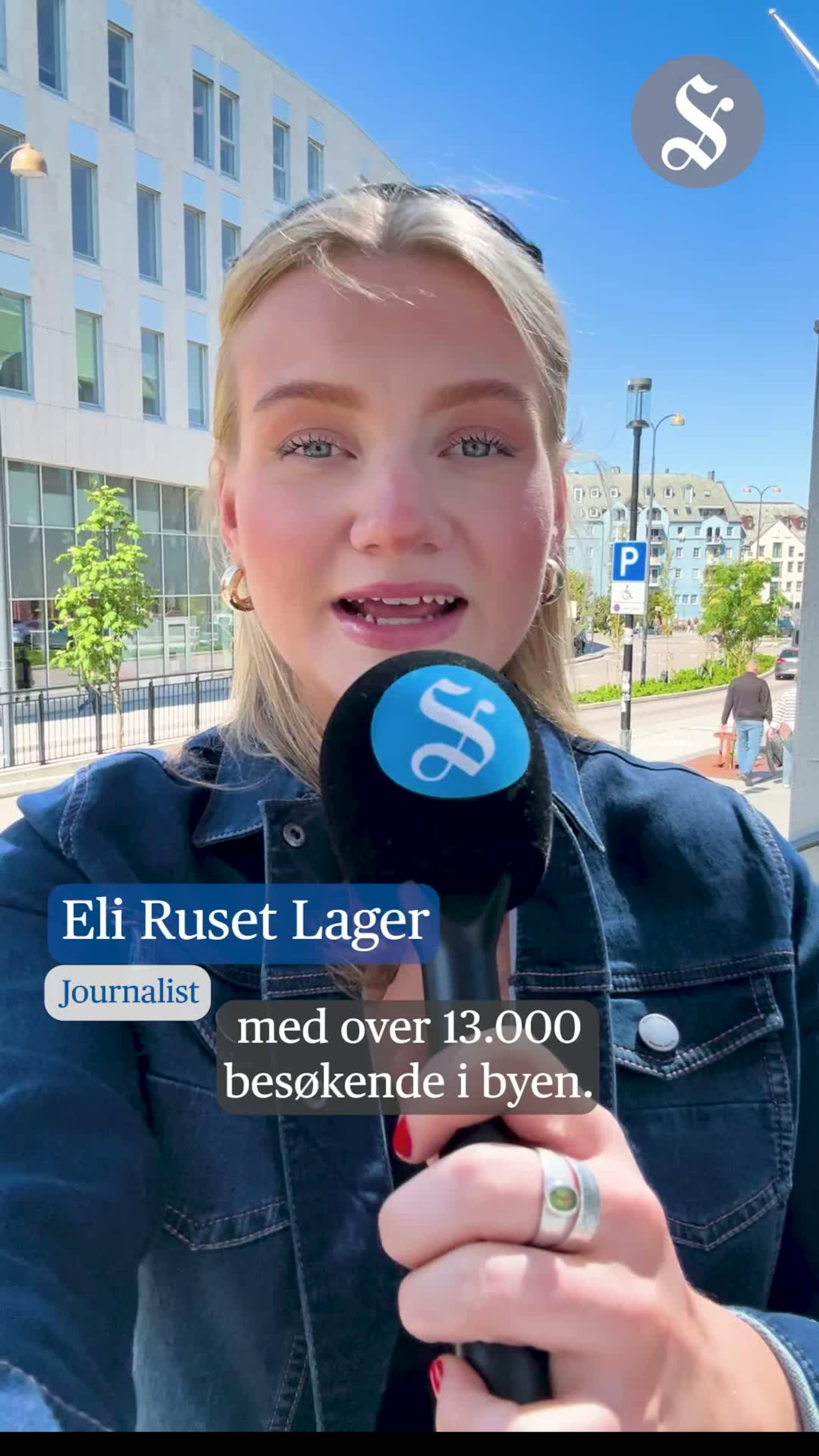 13.000 besøkte Ålesund