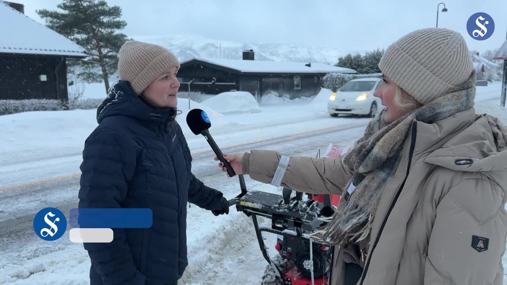 Snørydding i Ålesund