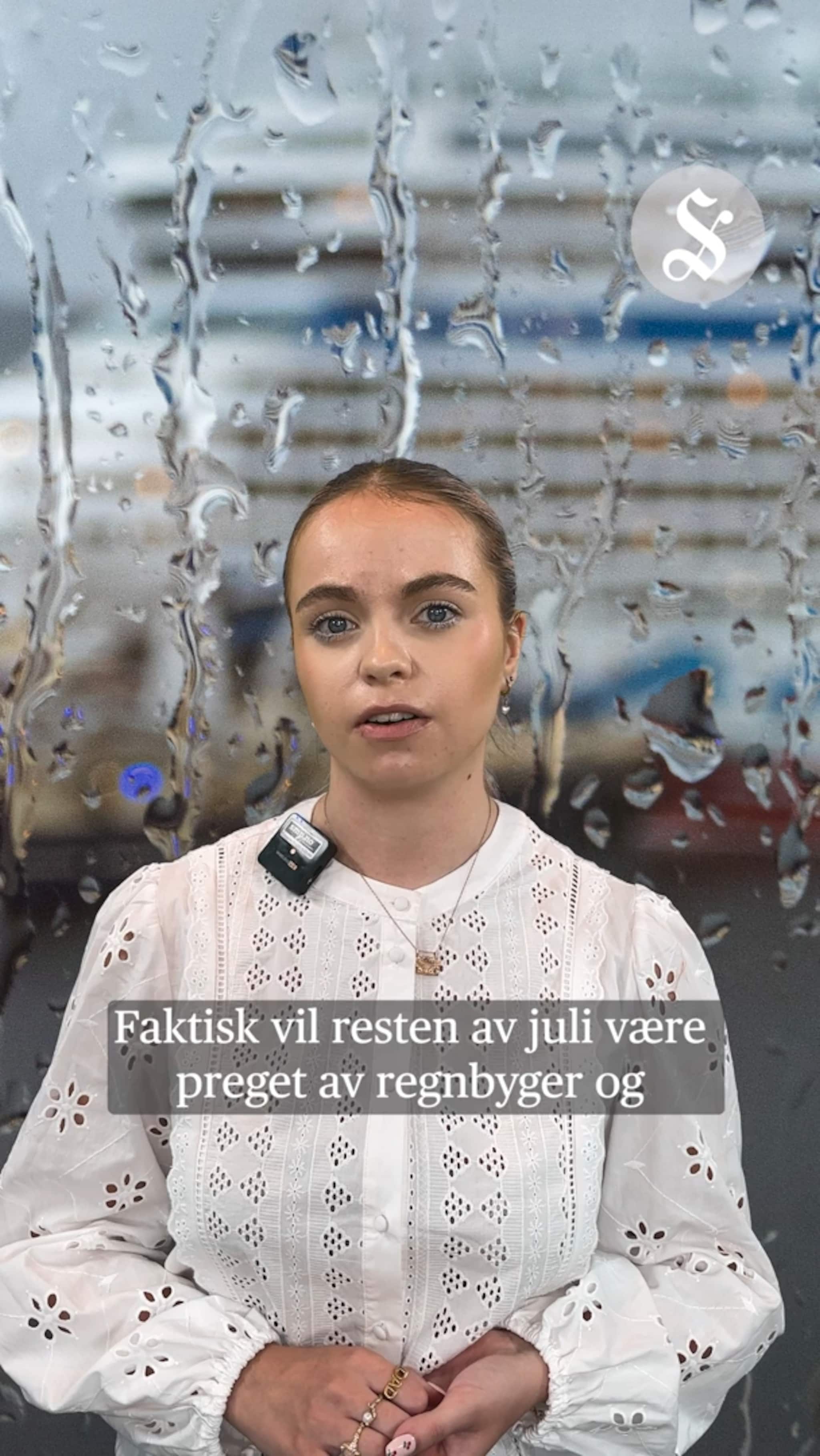 – Ingen sommervær i sikte