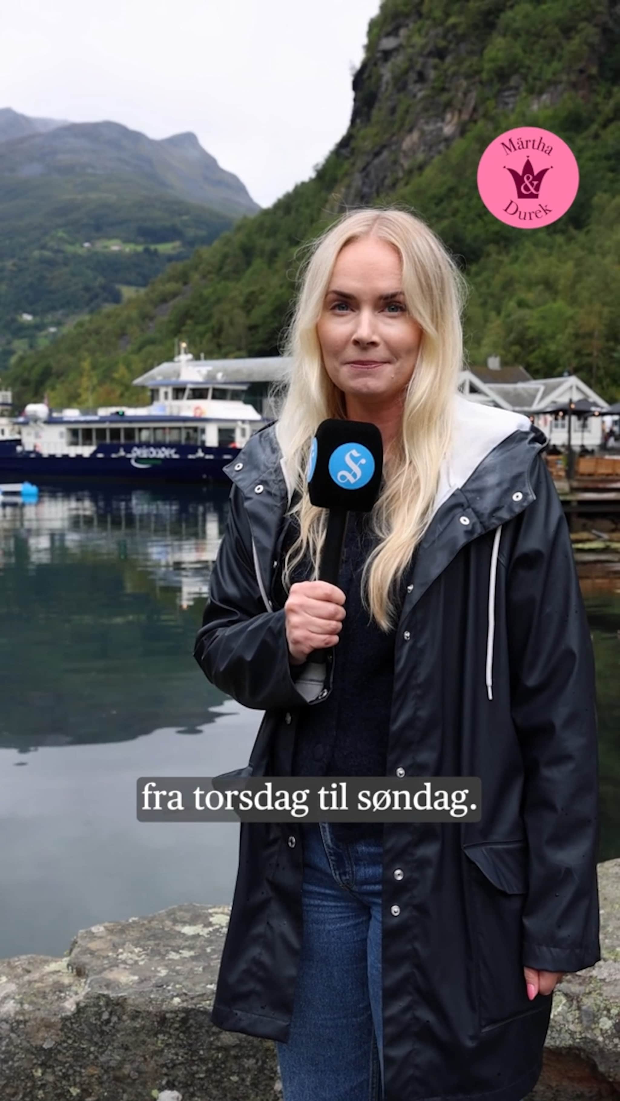 Vi følger Märtha og Durek torsdag til søndag