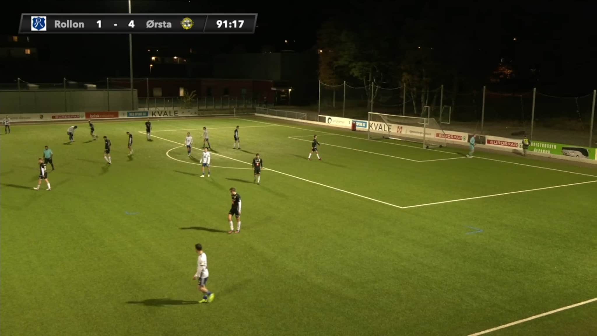 Se direkte: Rollon - Ørsta 4. divisjon fotball herrer