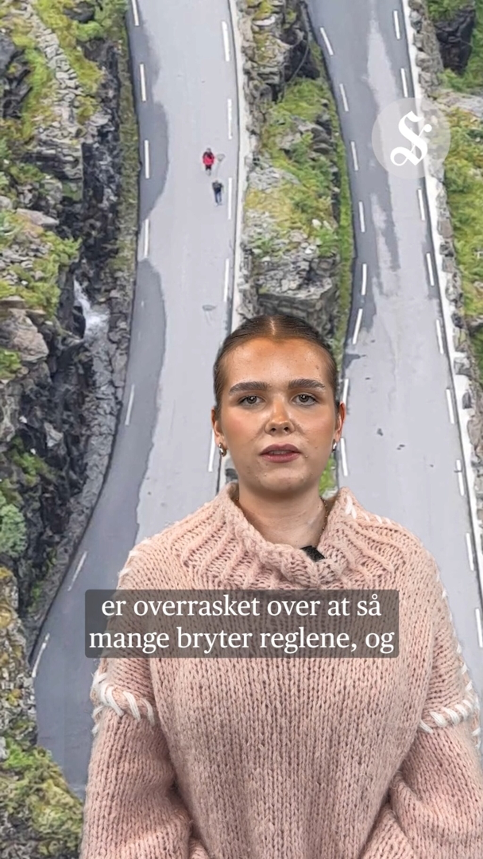Går på stengt turistvei: – Som å leke med livet