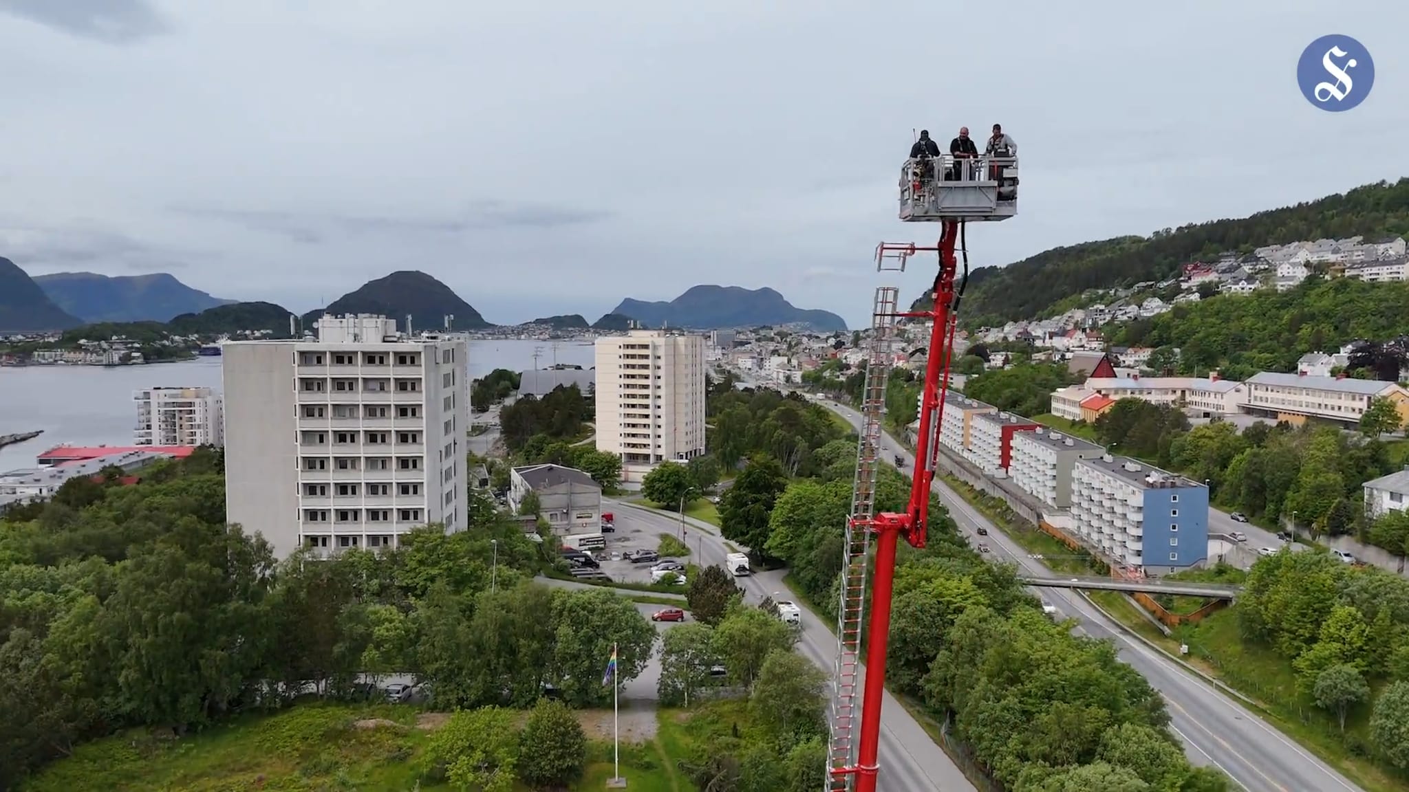 Ålesund brannvesen til nye høyder
