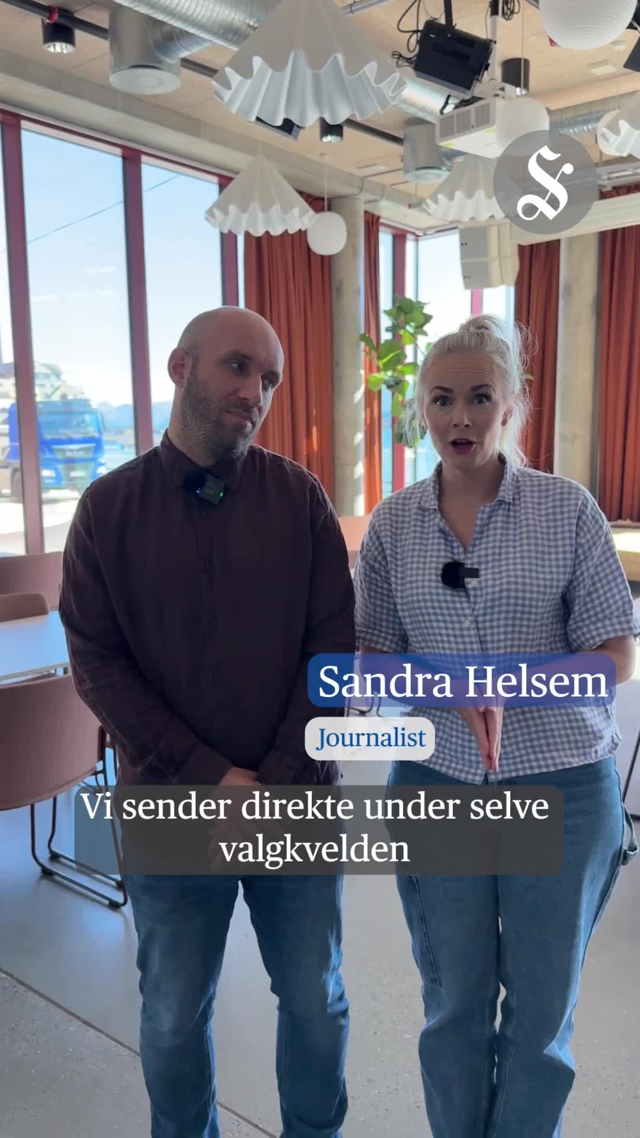Scena: Valgkvelden 8. september