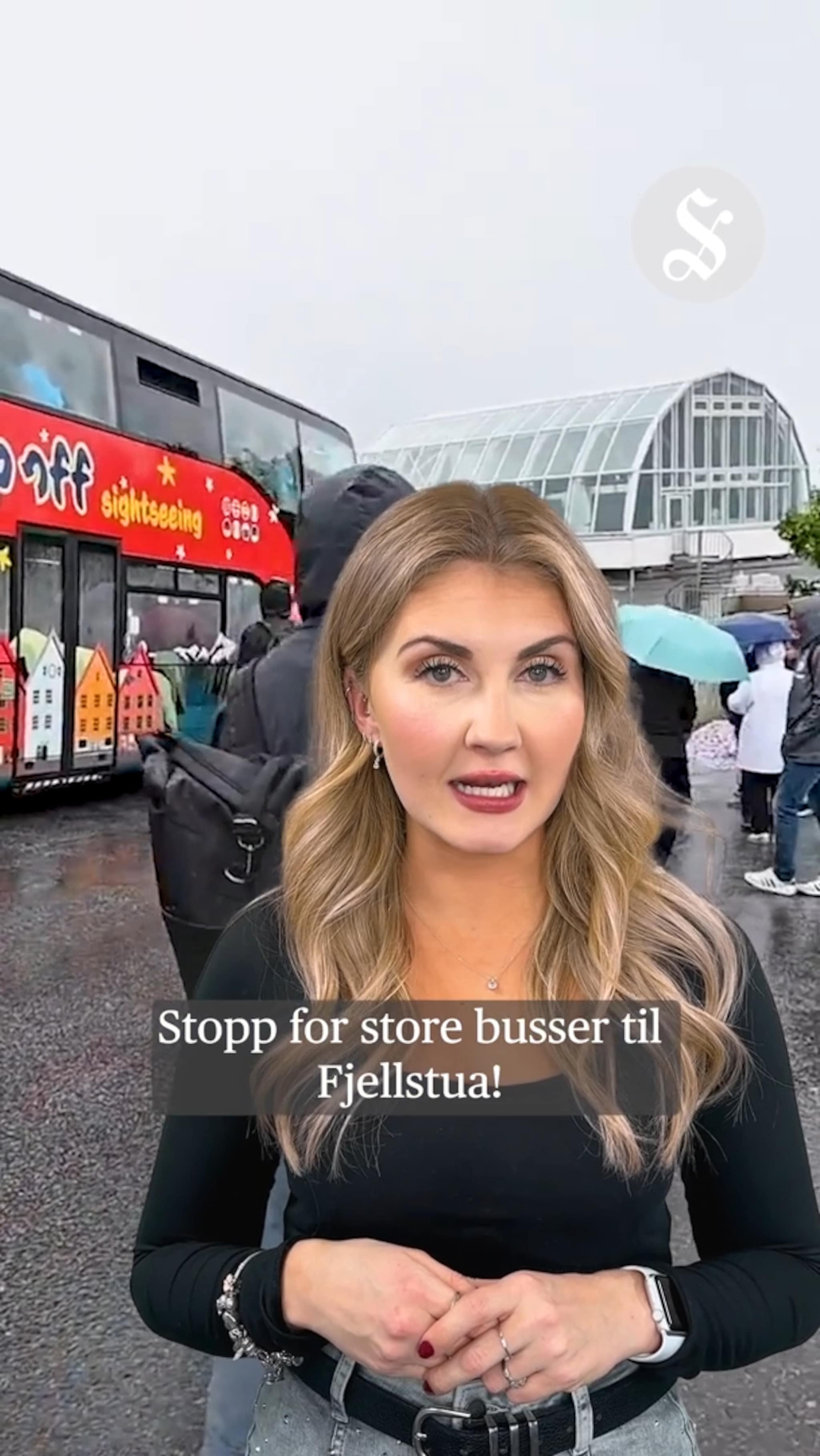 Stenger vegen til Fjellstua for større busser