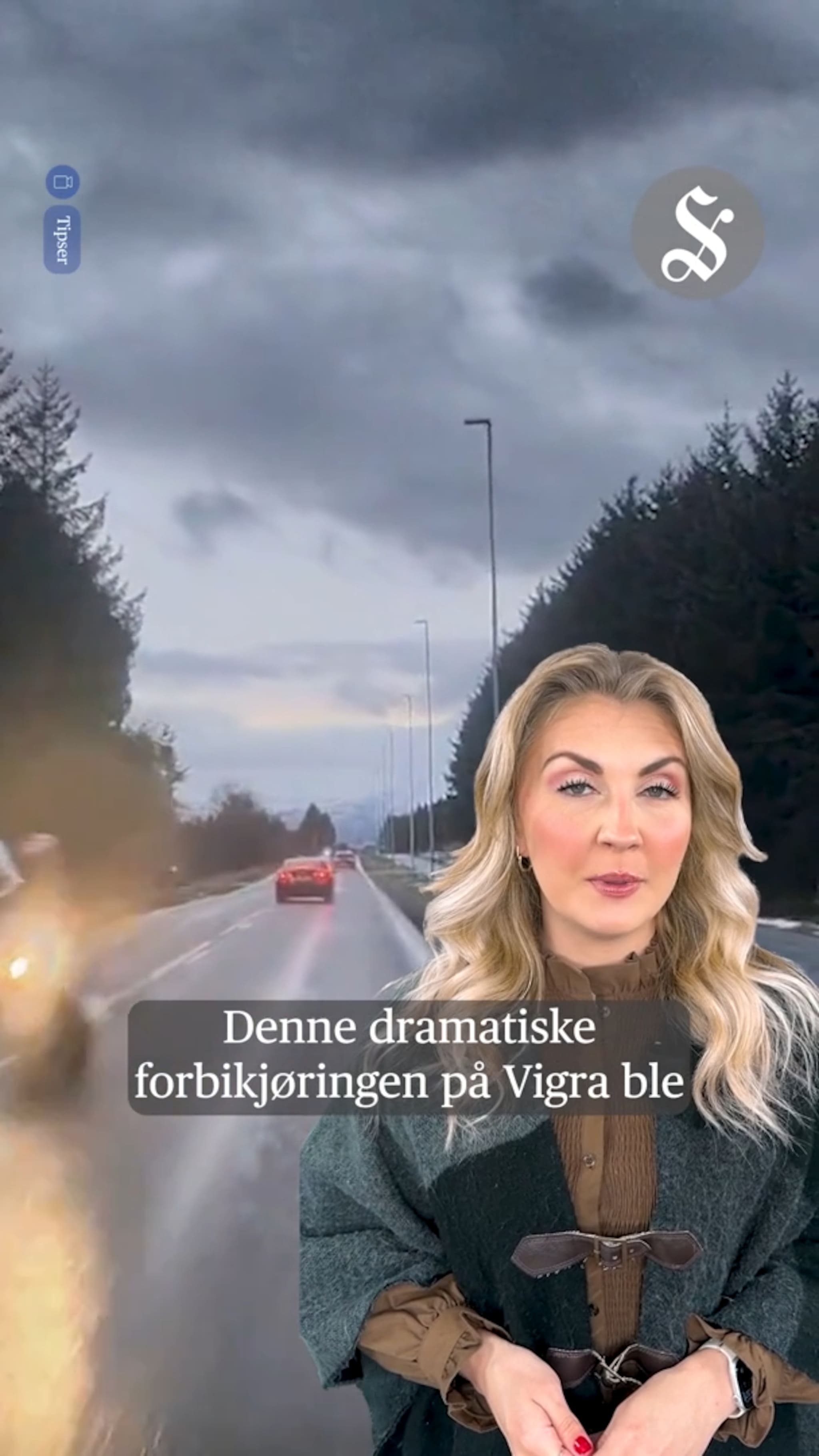 Tiltalt etter forbikjøring