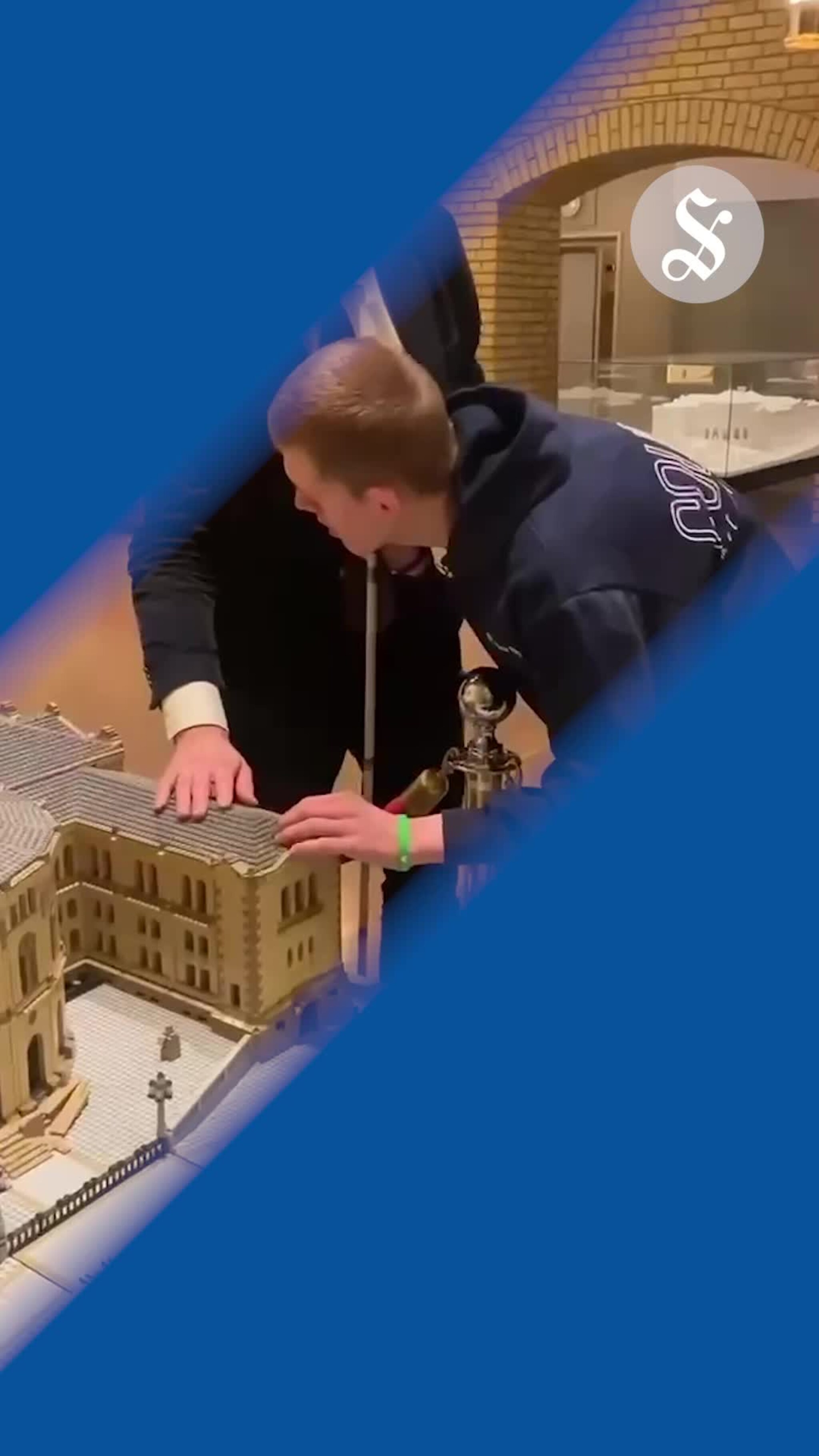 Syver Blindheim på stortingsbesøk