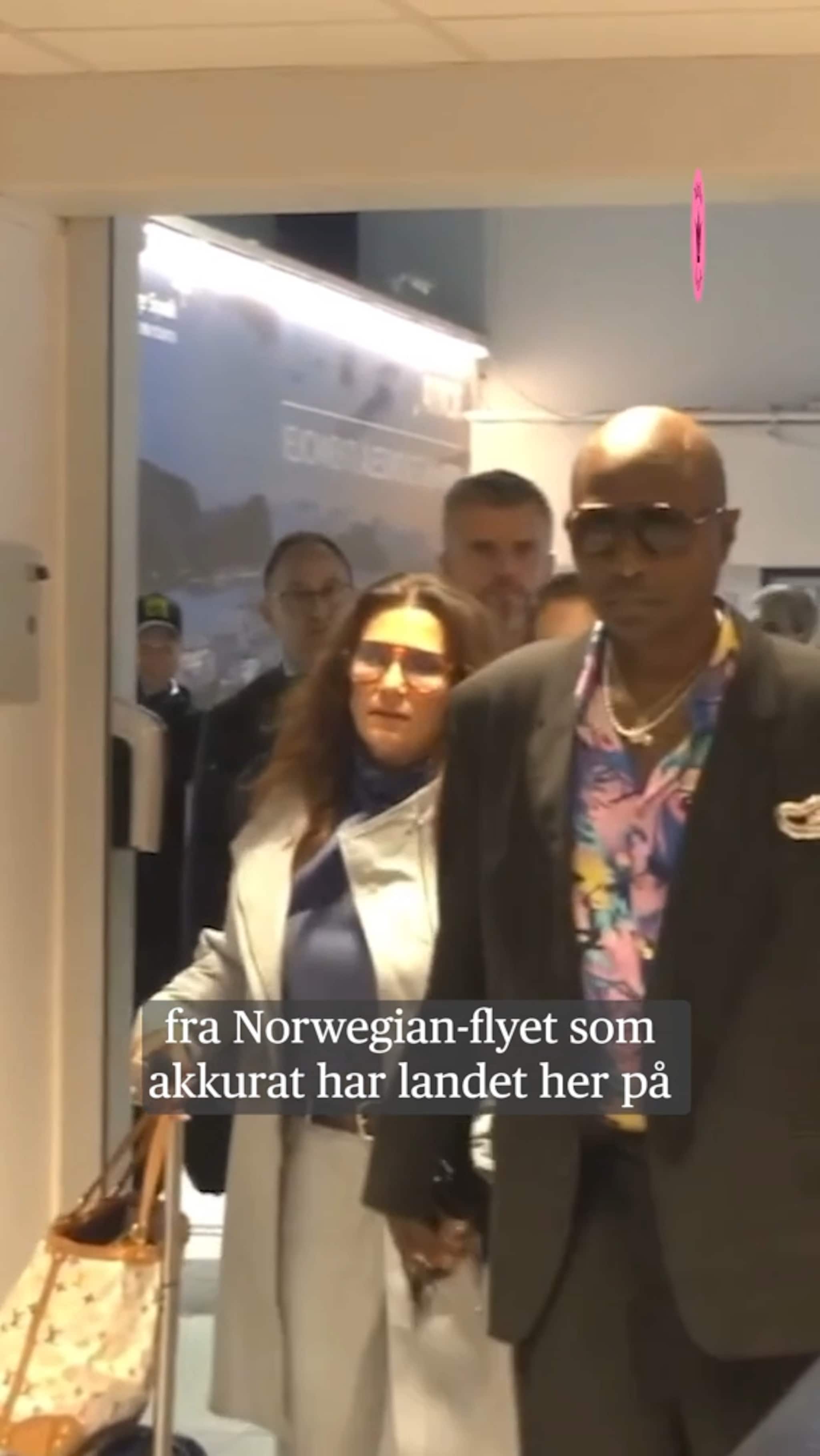 Märtha og Durek har ankommet Ålesund