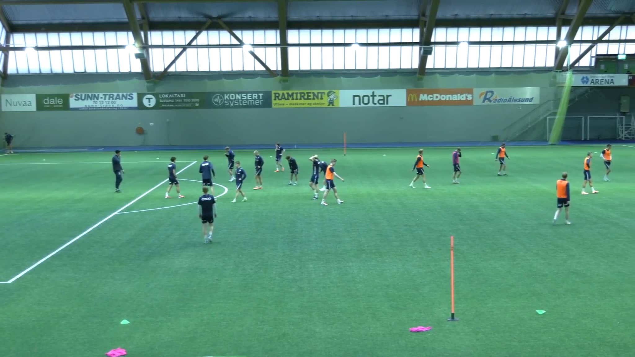 Årets første AaFK-trening