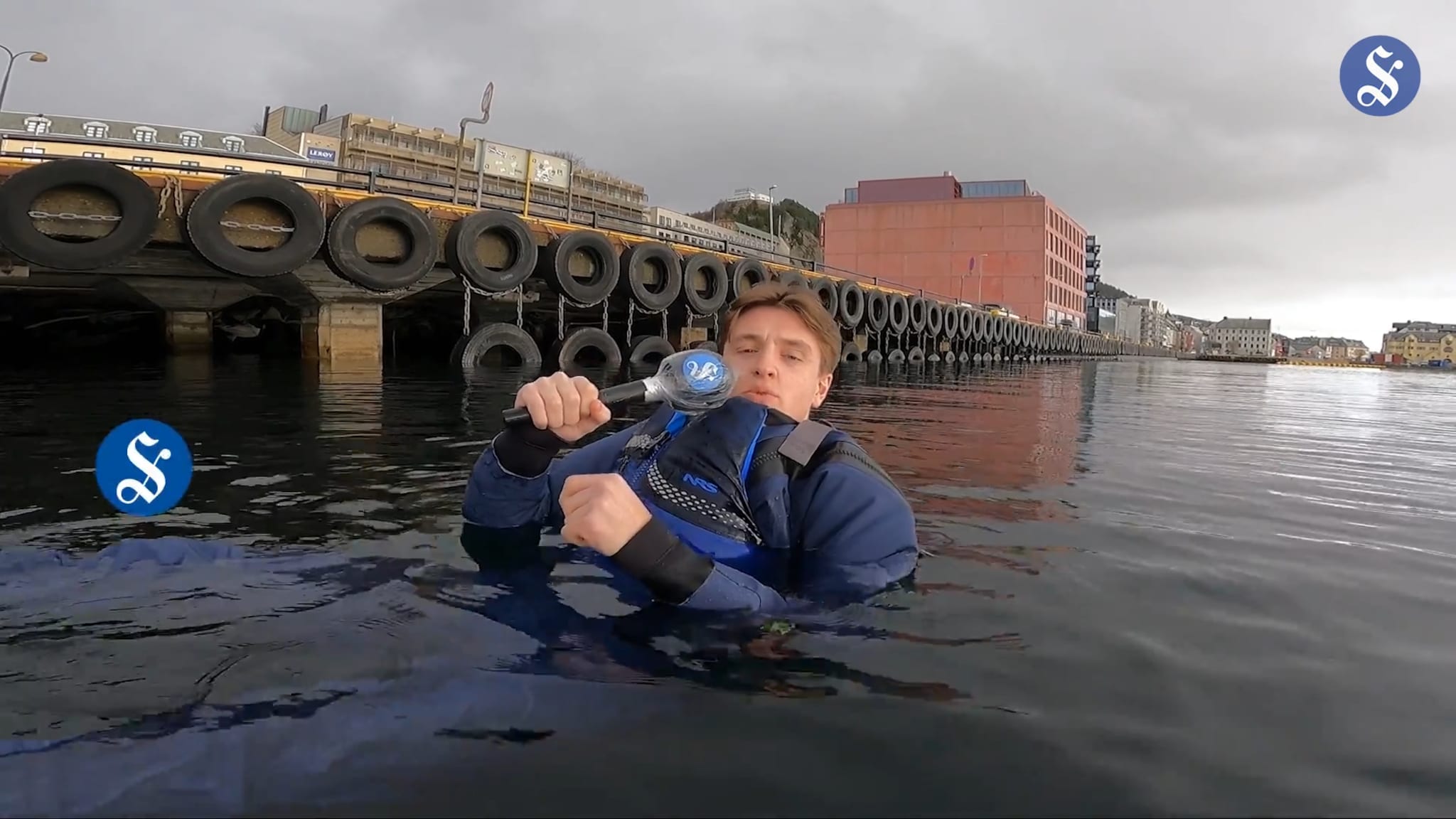 Under vann på sørsida