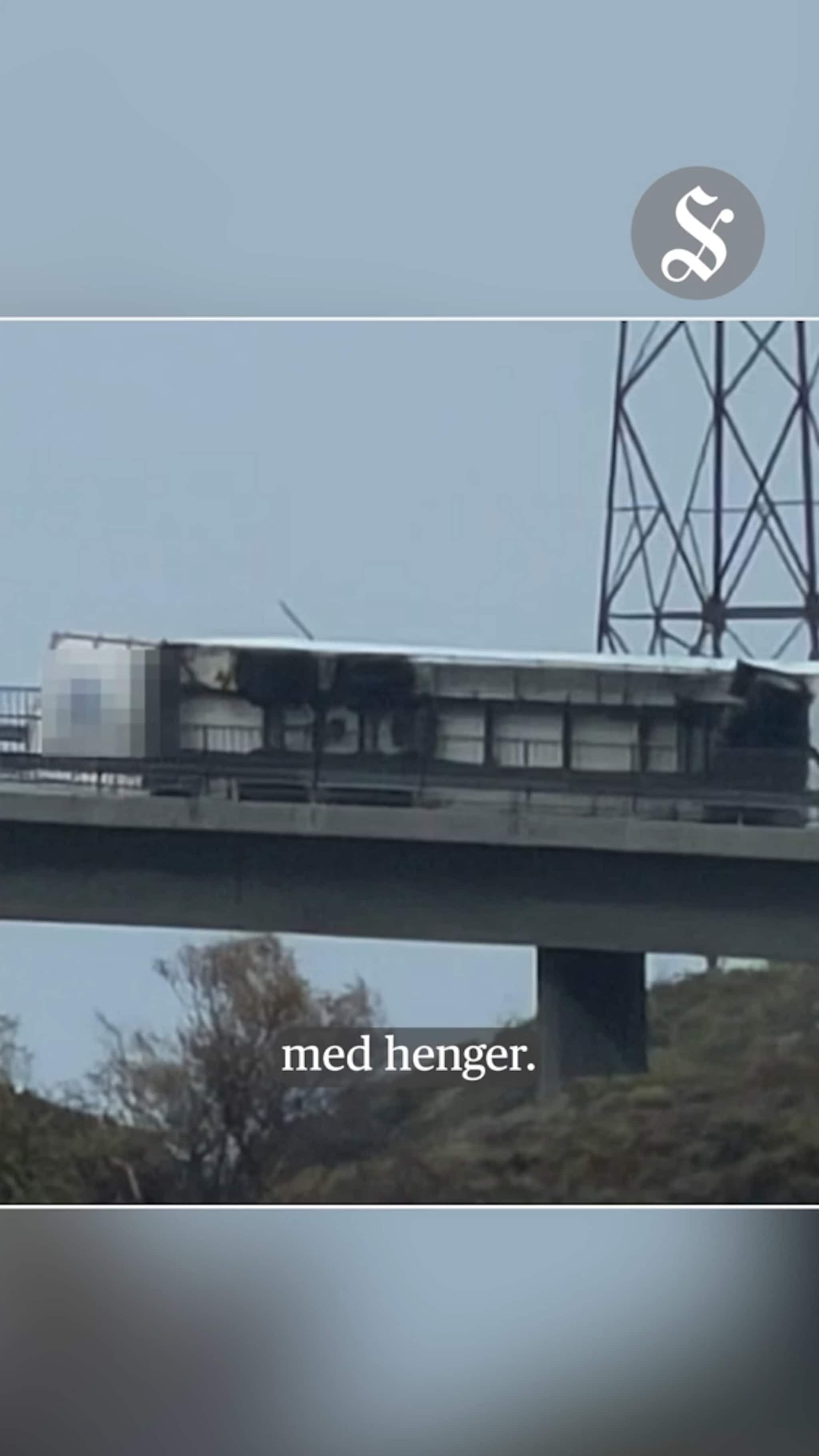 Her blåste det kraftigst under uværet