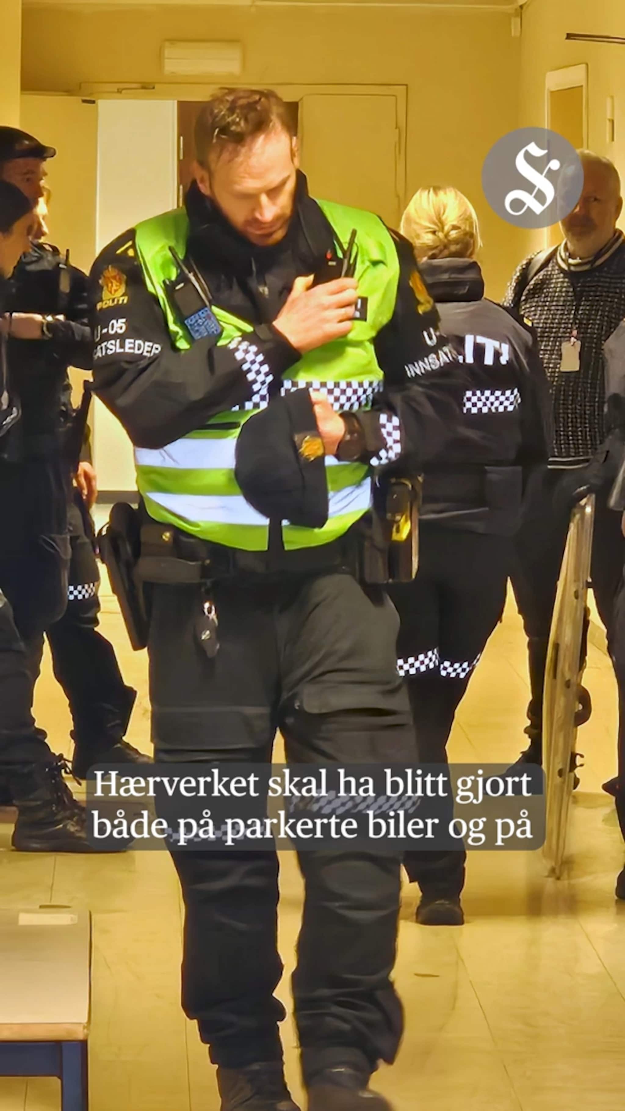 Ber om tips etter hærverk