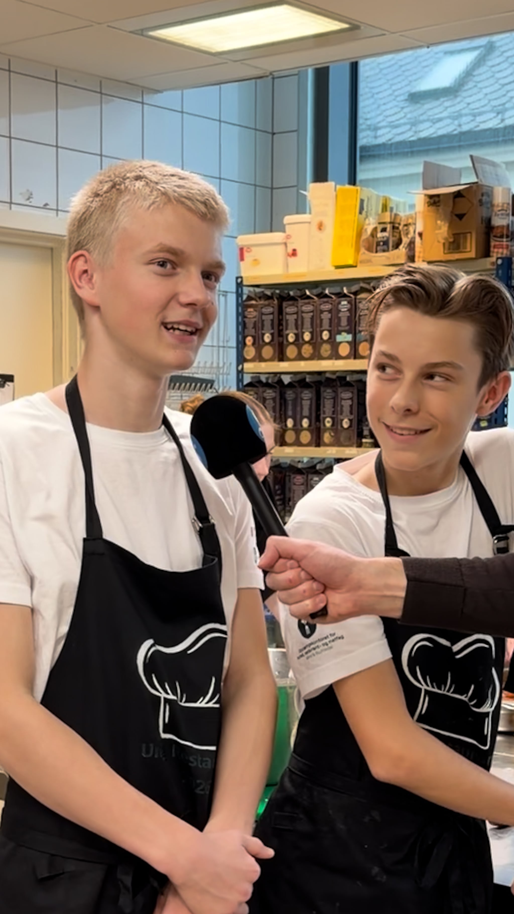 Prøvde seg som kokker
