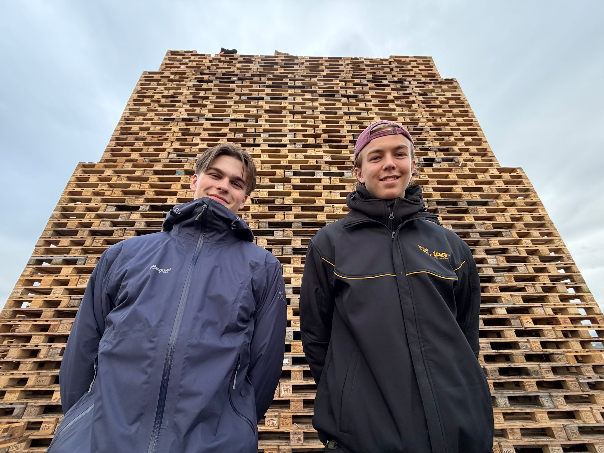 Hvor høyt blir Slinningsbålet?