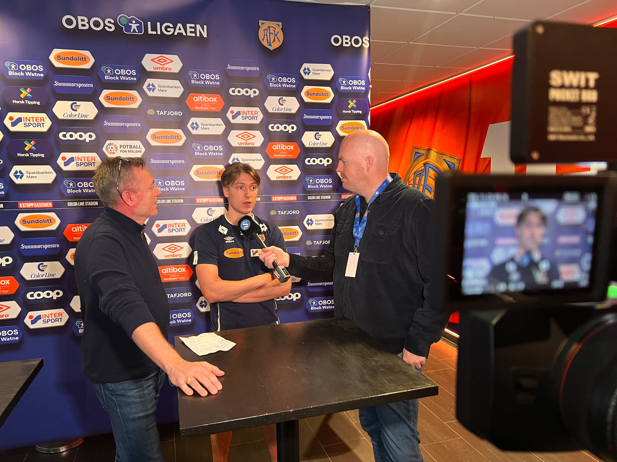 Etter kampen-sending AaFK - Stabæk