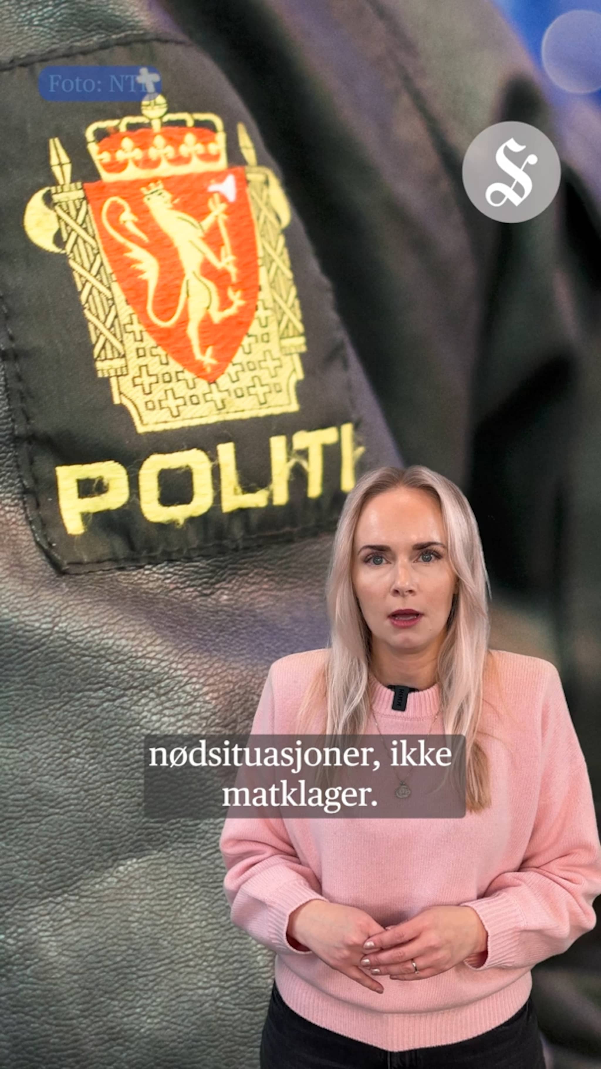 Ringte politiet om kald burger