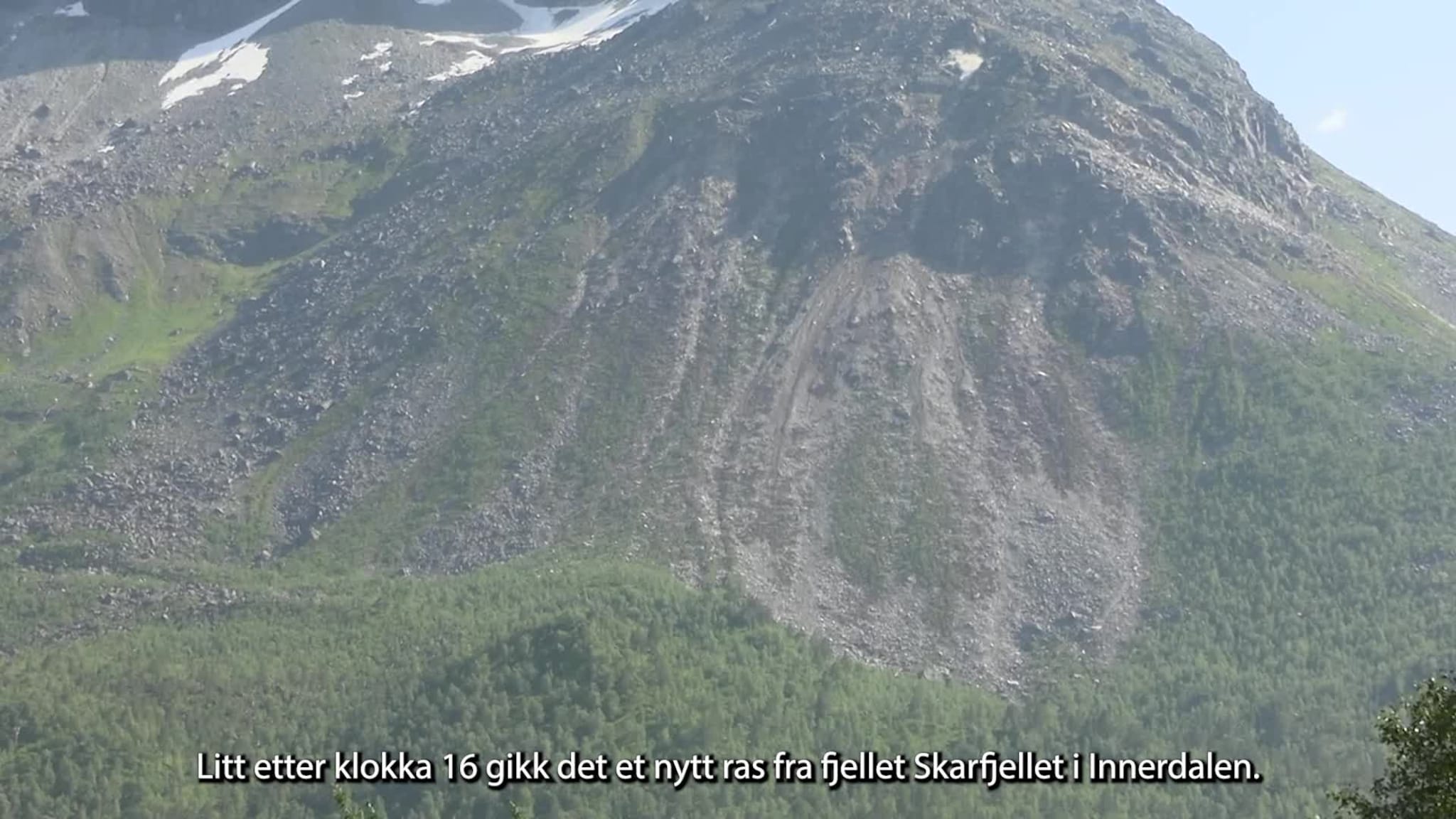 Her raser det fra Skarfjellet