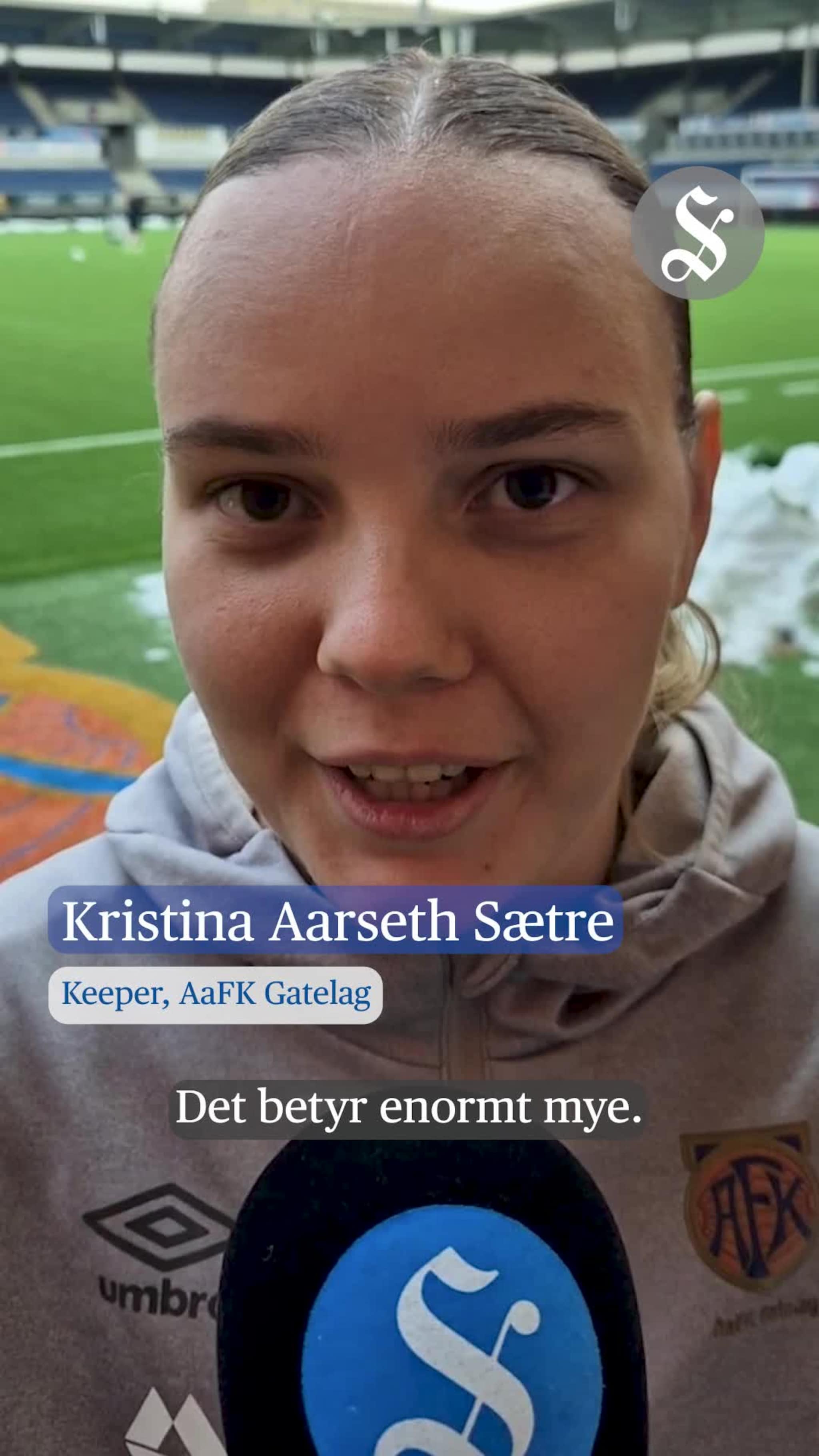Fotballen reddet Kristinas liv