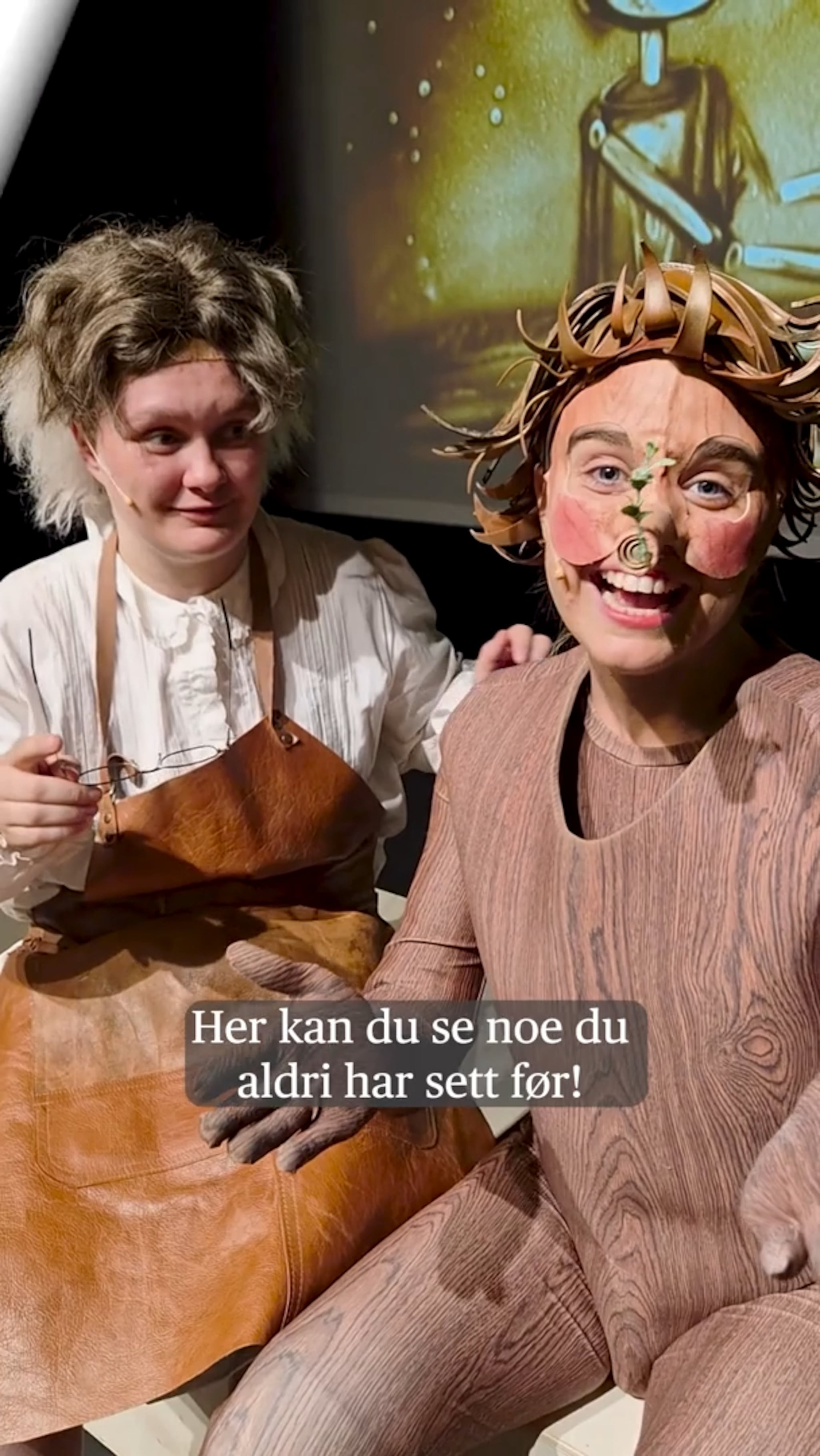 – Sandanimasjon og en helsprø fortelling