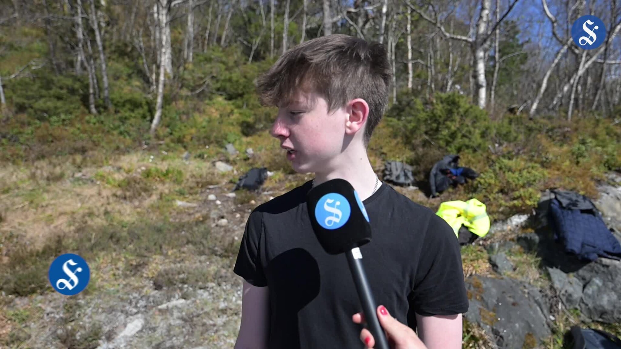 Dugnad på Karistien på Aksla