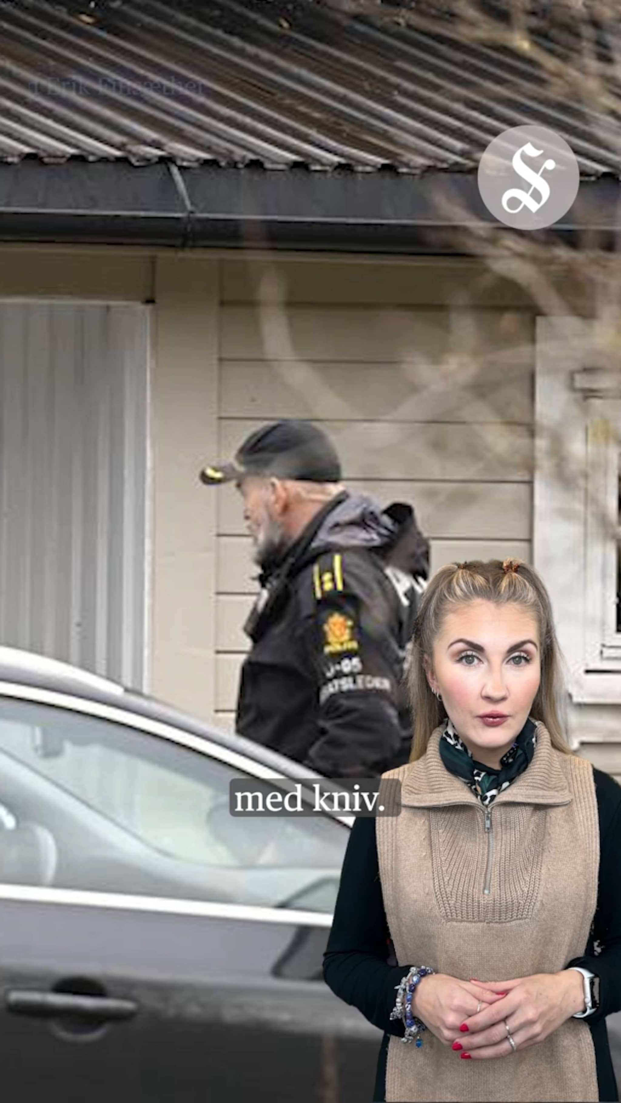 Siktet i drapssak skal ha truet familien med kniv