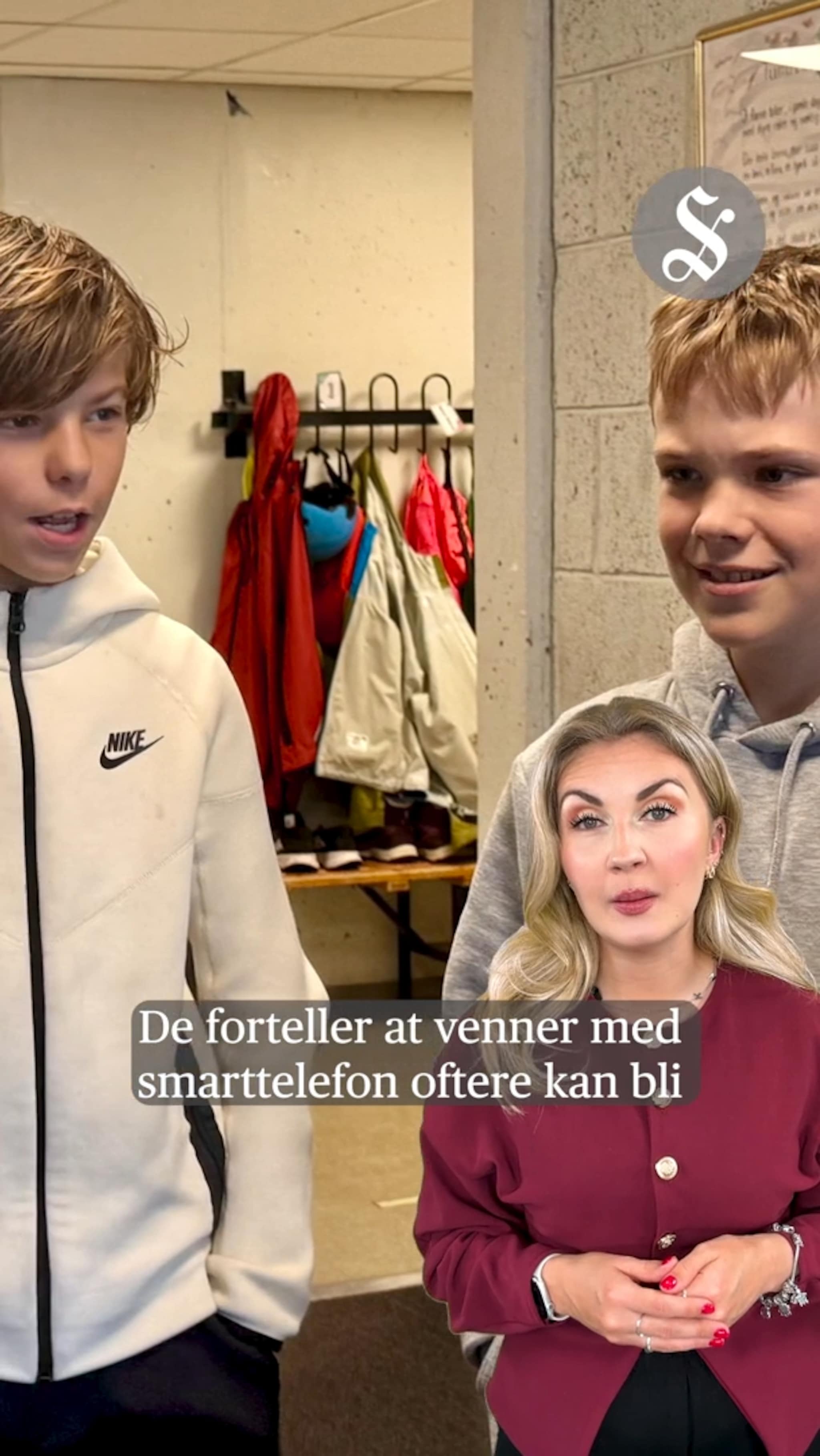 Guttegjengen droppet smart­telefon