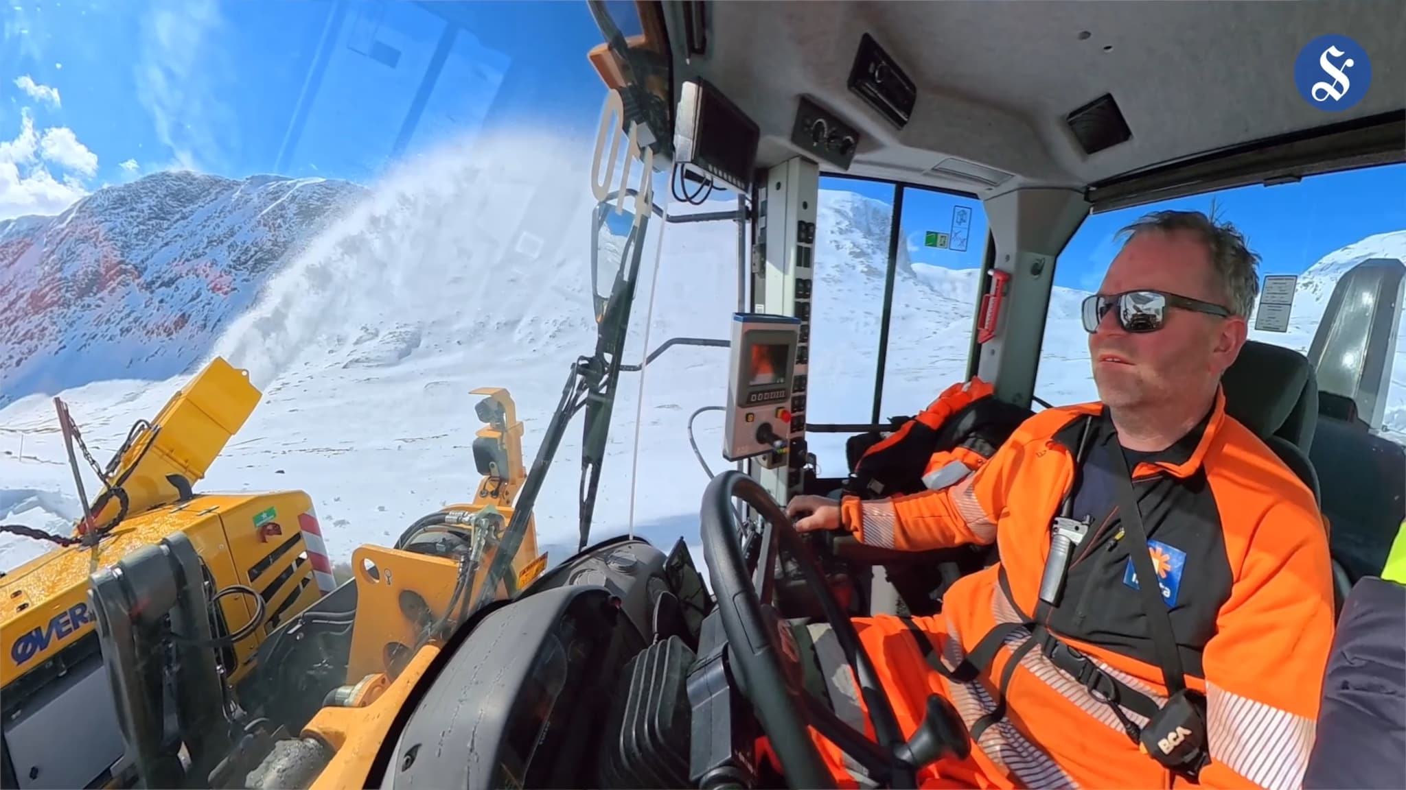 Slik ser det ut oppe ved Djupvasshytta